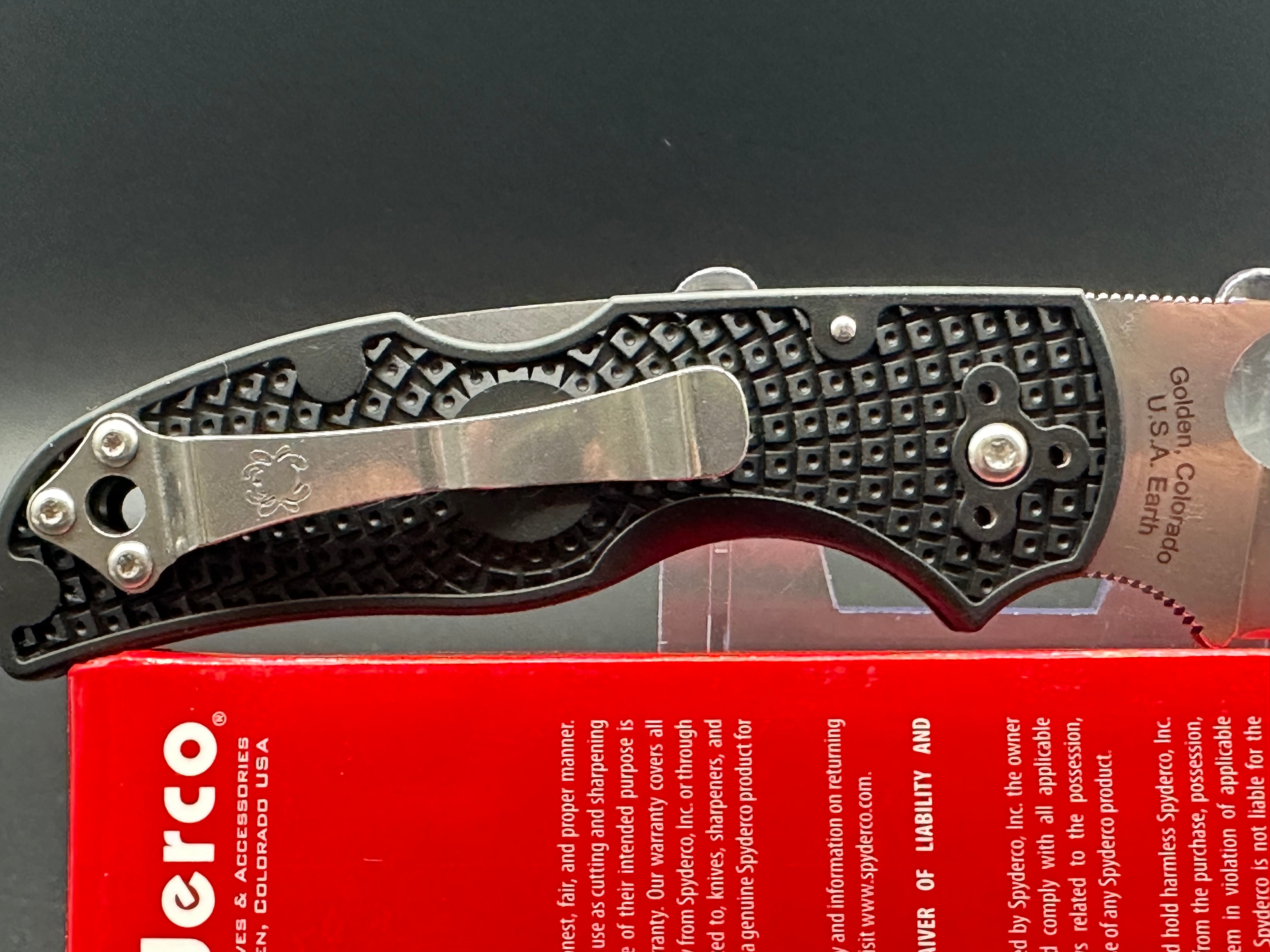 Spyderco C41PBK5 Native 5 lightweight