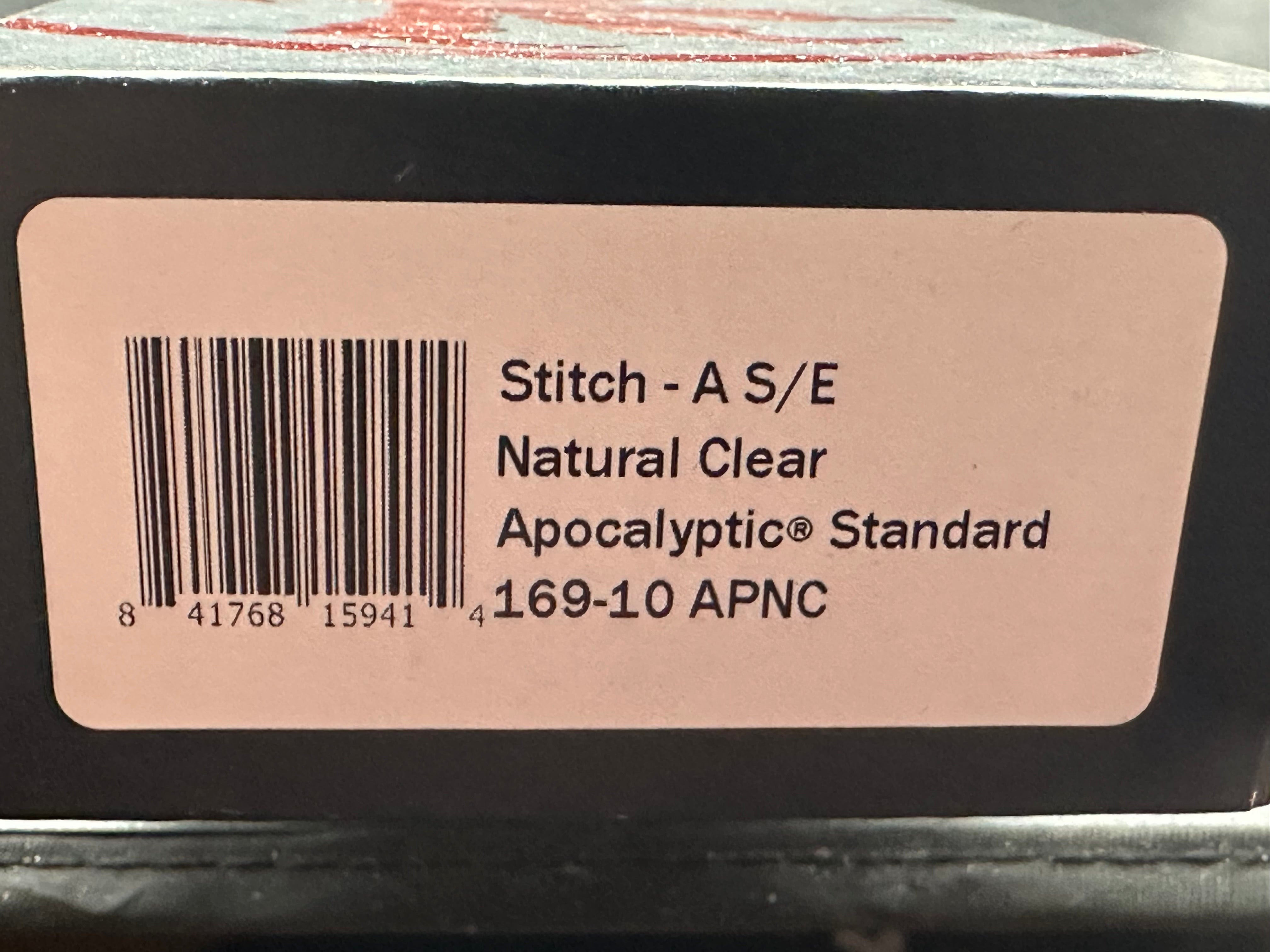 Microtech Stitch-A S/E Automatic Knife Natural Clear Gray (3.75" Apocalyptic)