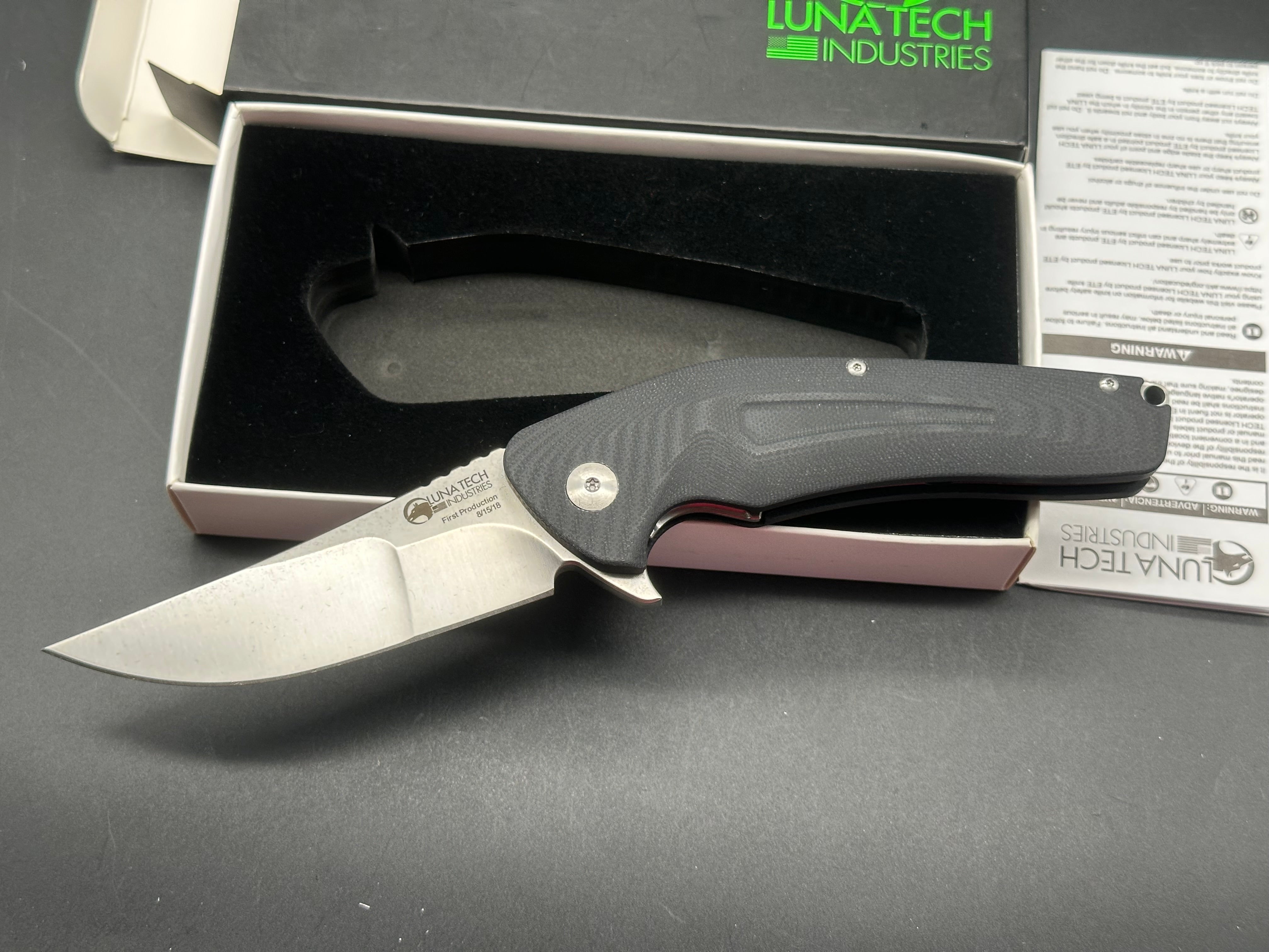 Luna Tech 3.6" BROUS FOLDING KNIFE