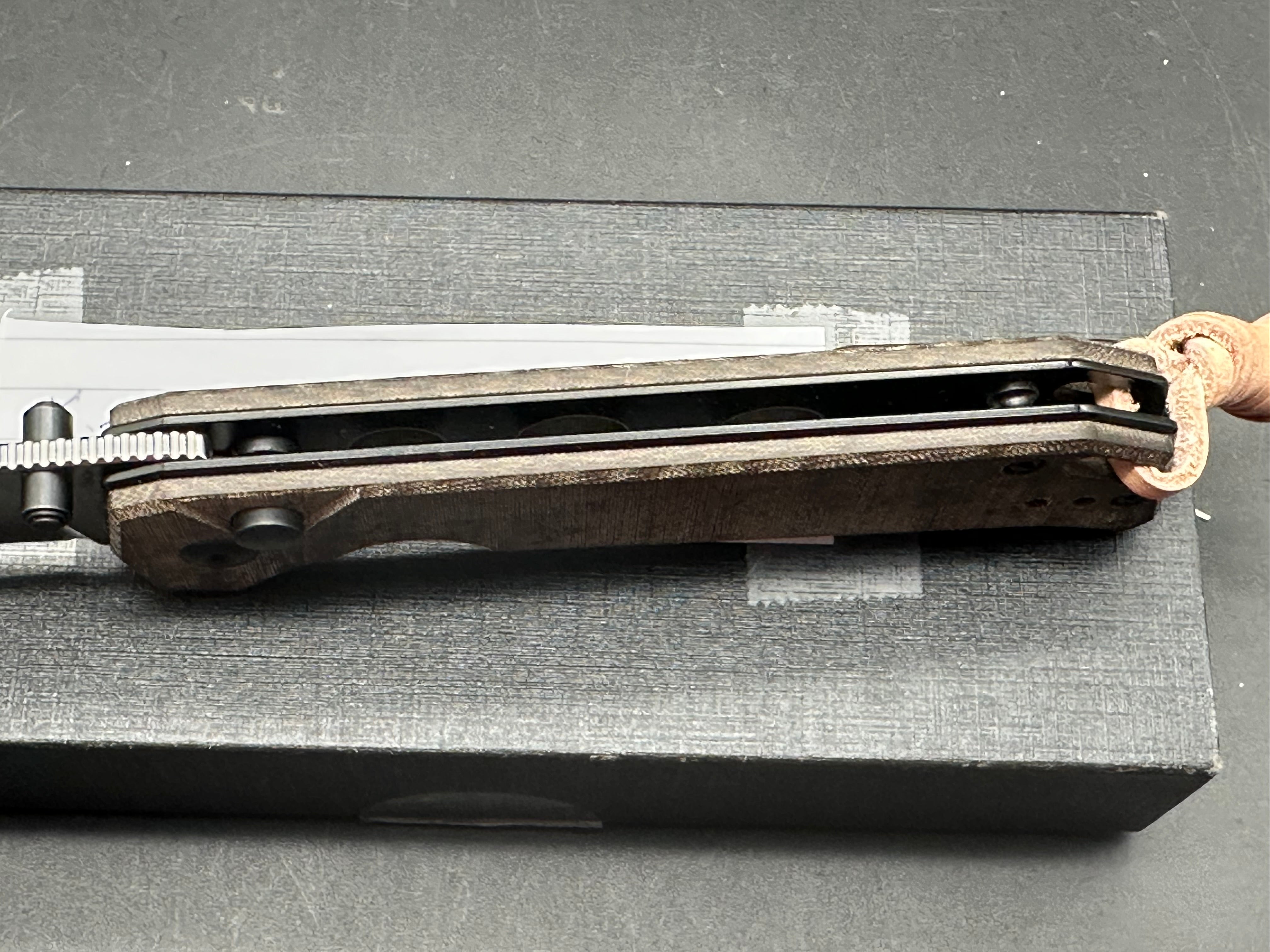 Kizer Kizer Begleiter micarta handle, 154cm blade