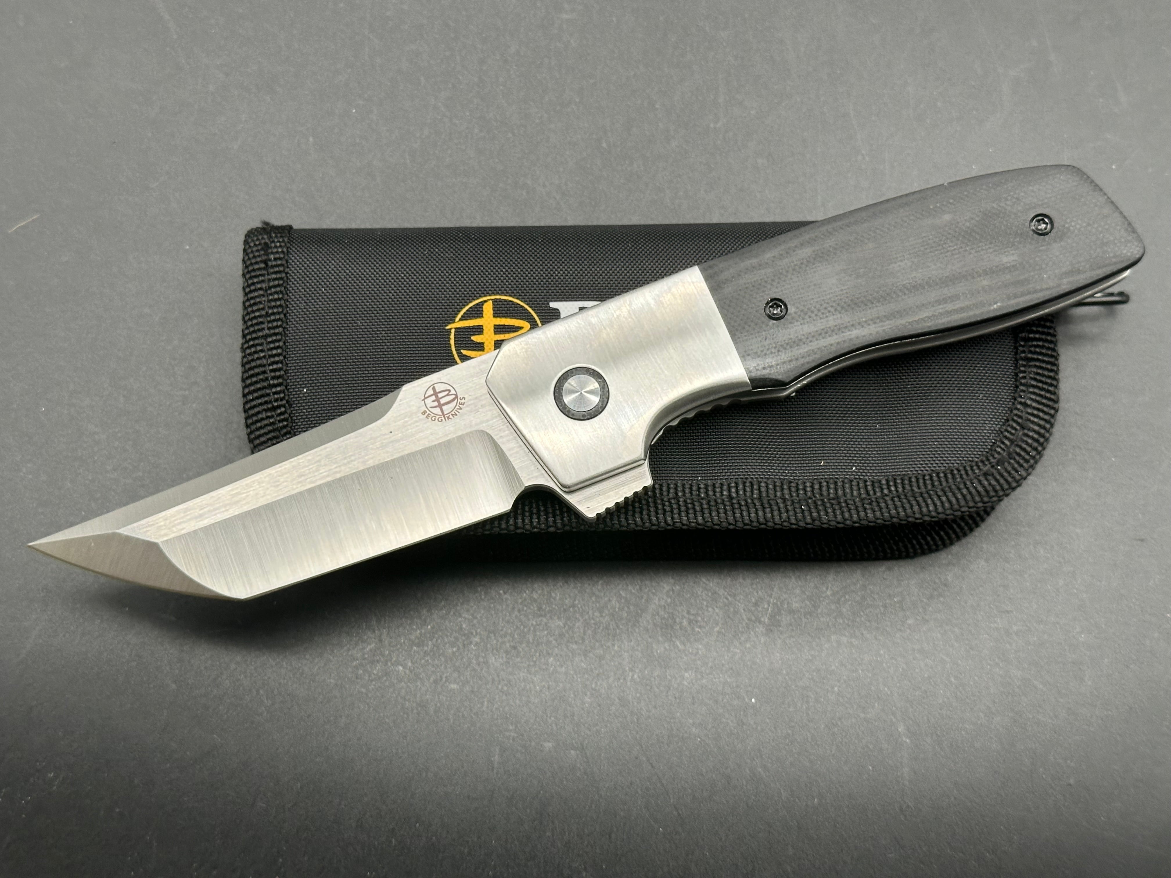 Begg Seishin G10 scales w/VG10 blade