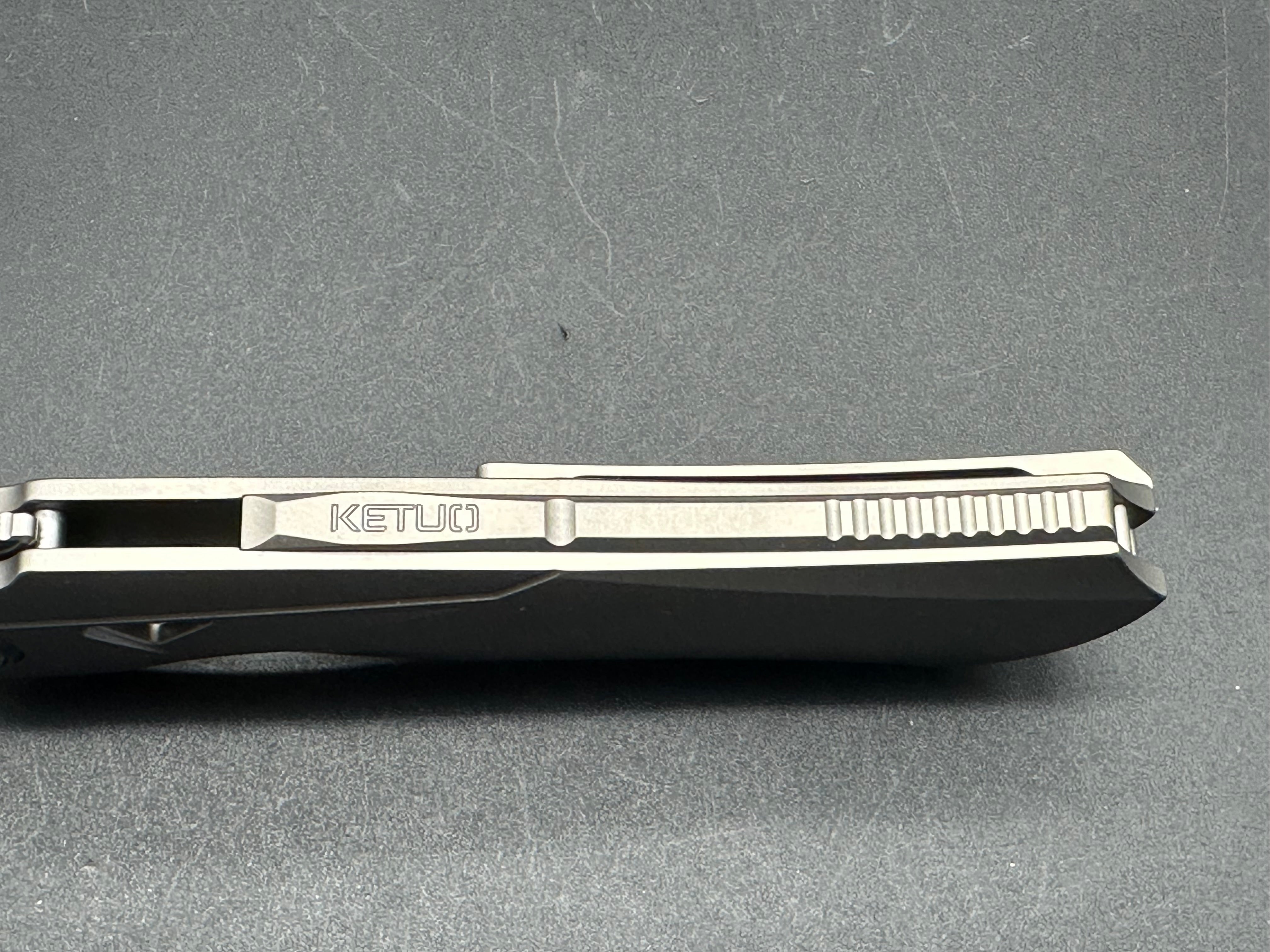 Ketuo Illusion titanium handle w/M390 blade