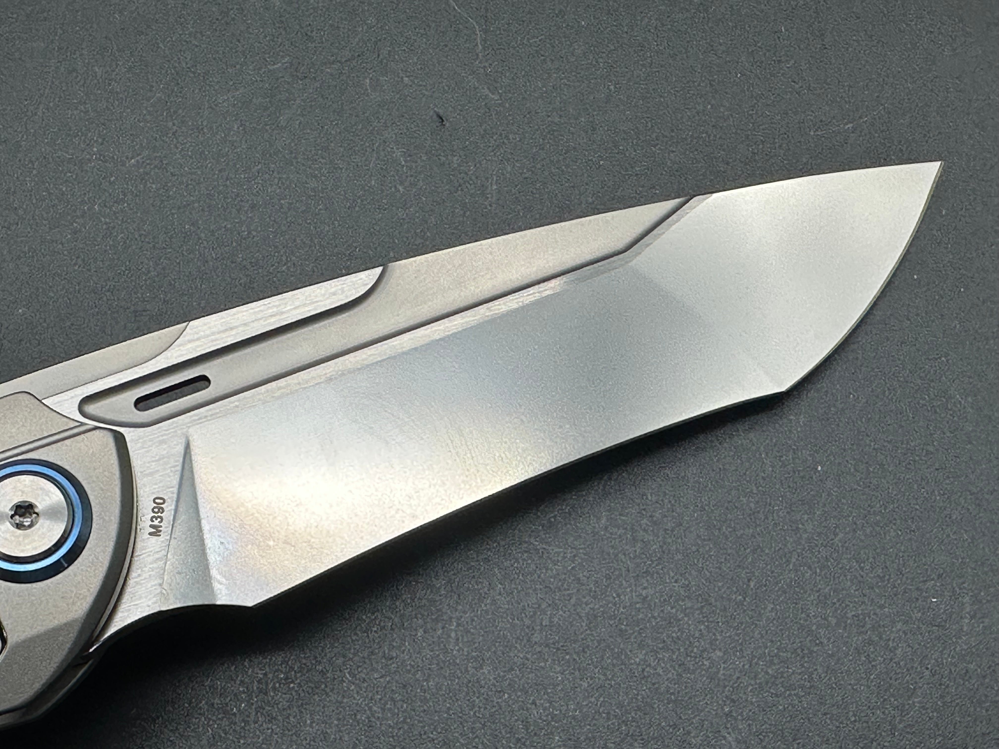 Ketuo Illusion titanium handle w/M390 blade