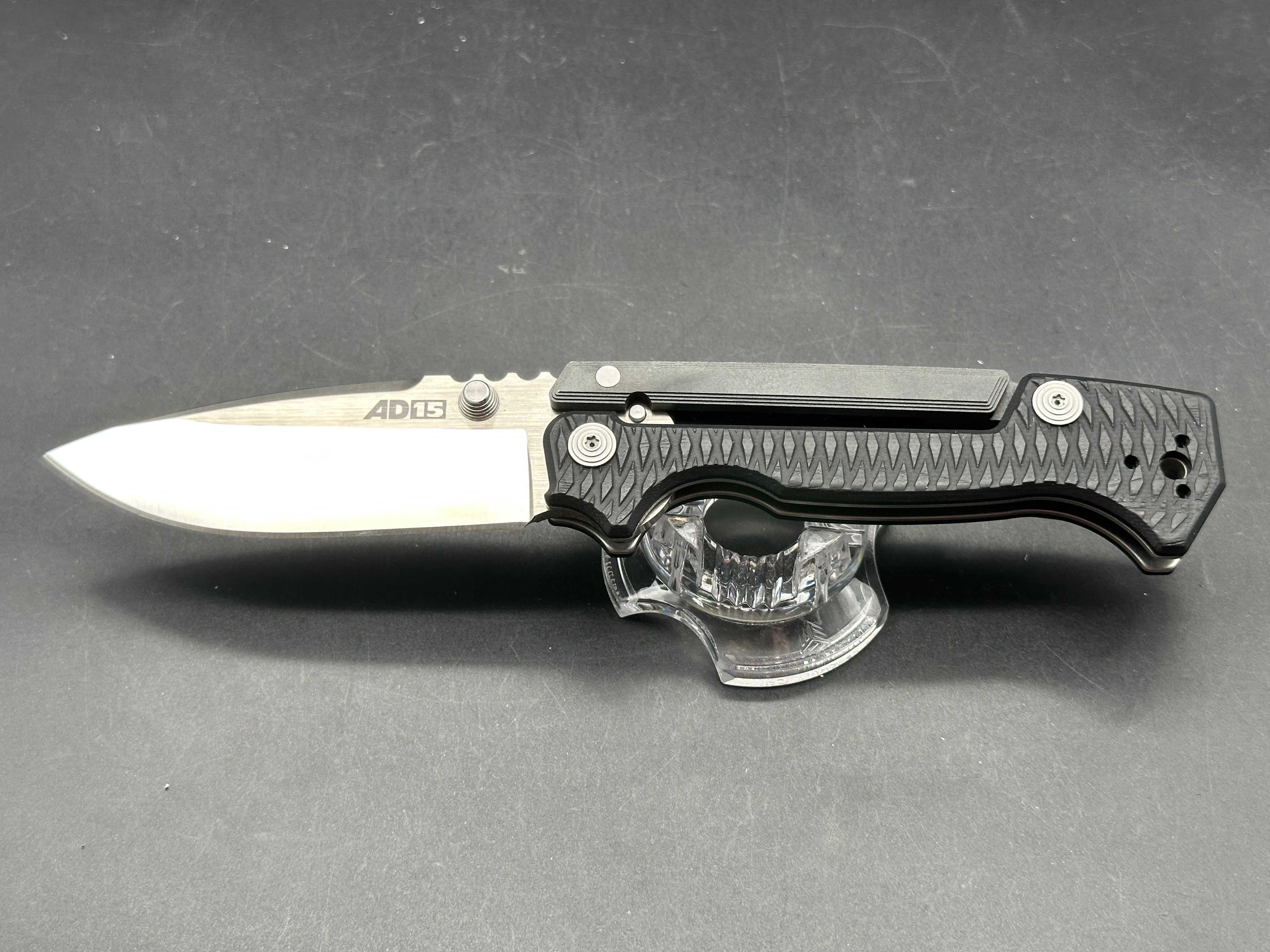 Cold Steel Demko AD-15 Scorpion Lock Knife Black G-10 (3.5" Satin S35VN)