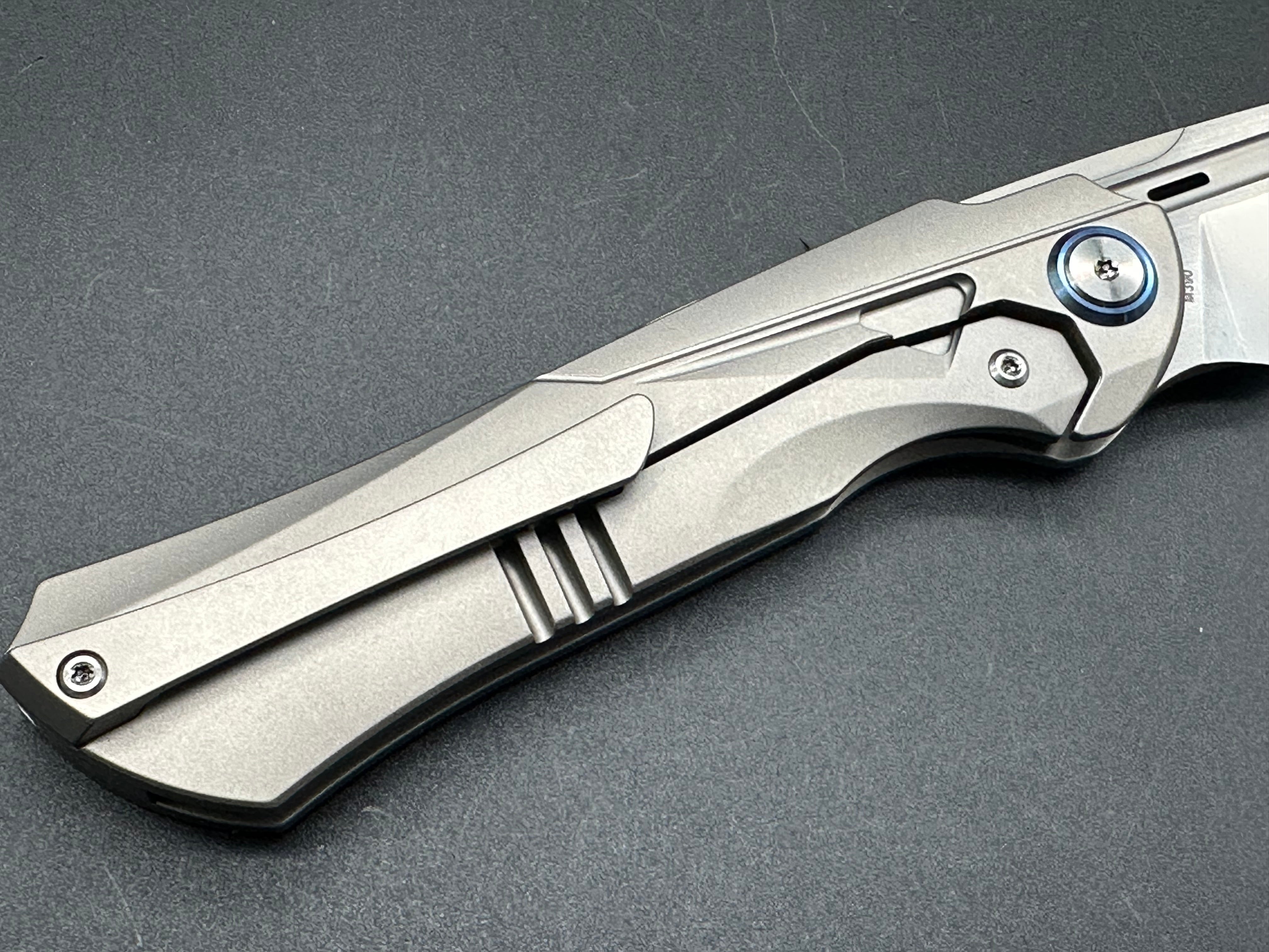 Ketuo Illusion titanium handle w/M390 blade