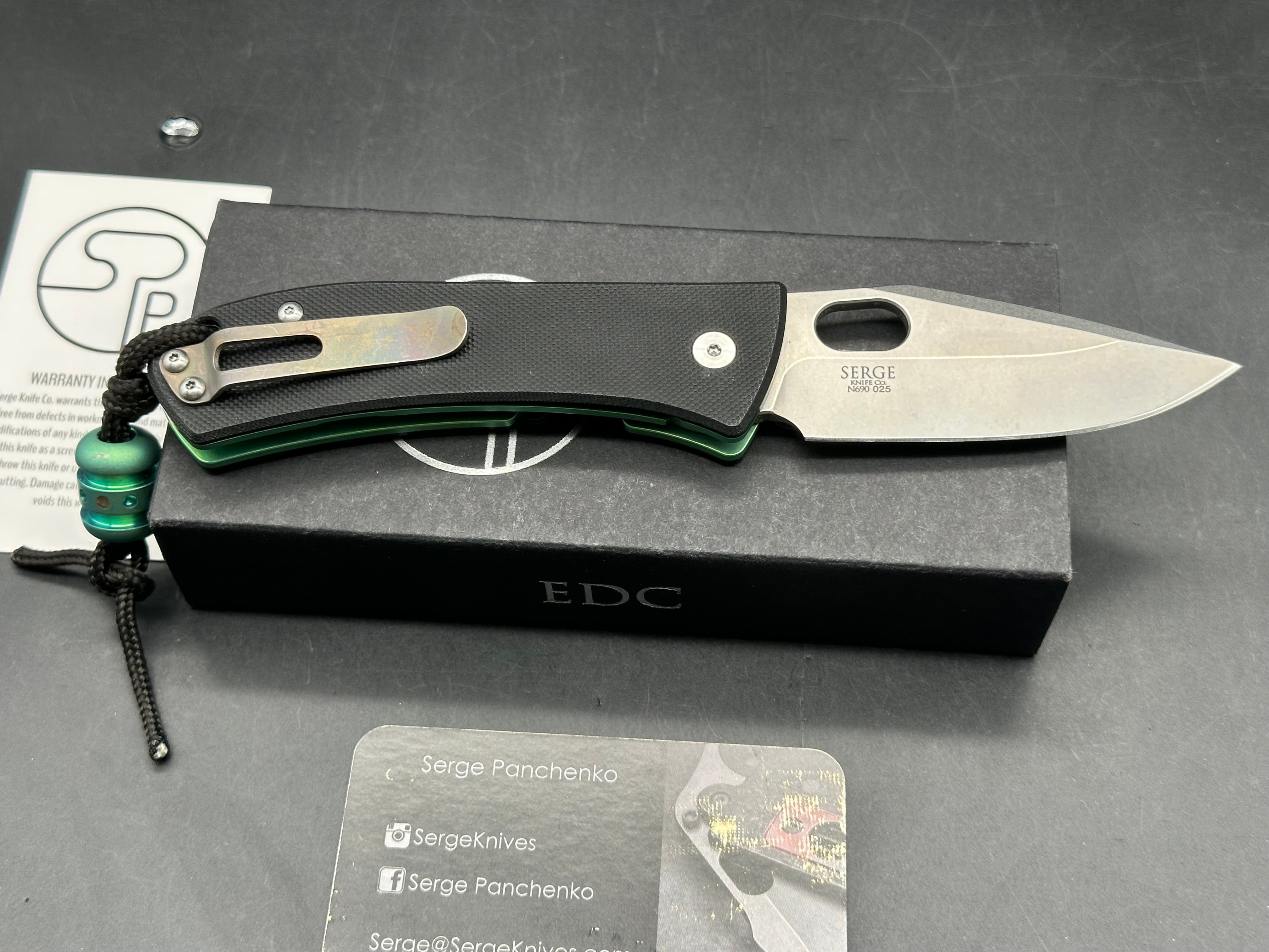 Serge Panchenko production edc 3.15" n690/g10