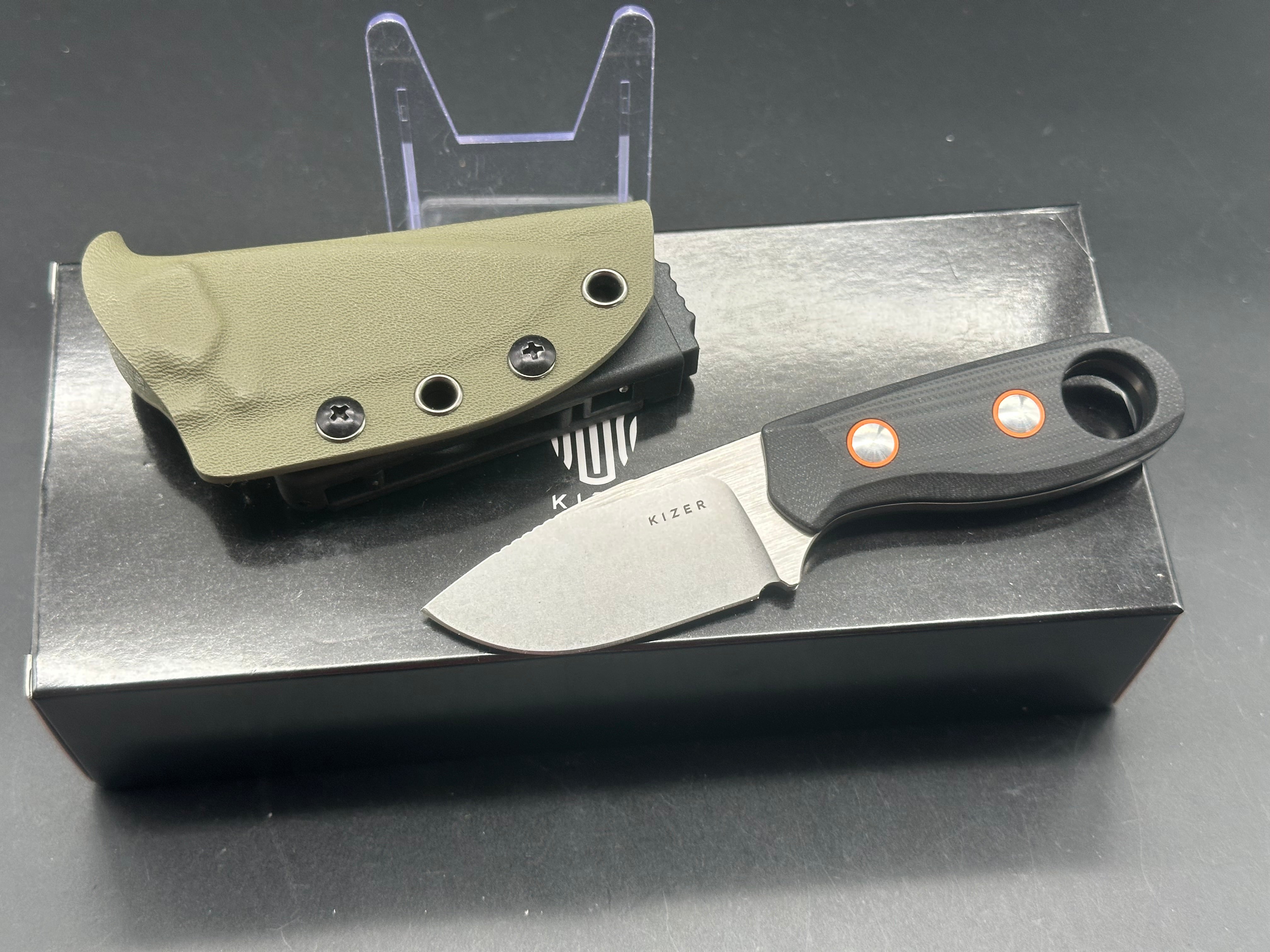 Kizer BEAVER | NITRO-V | BLACK G10 | 1078M1