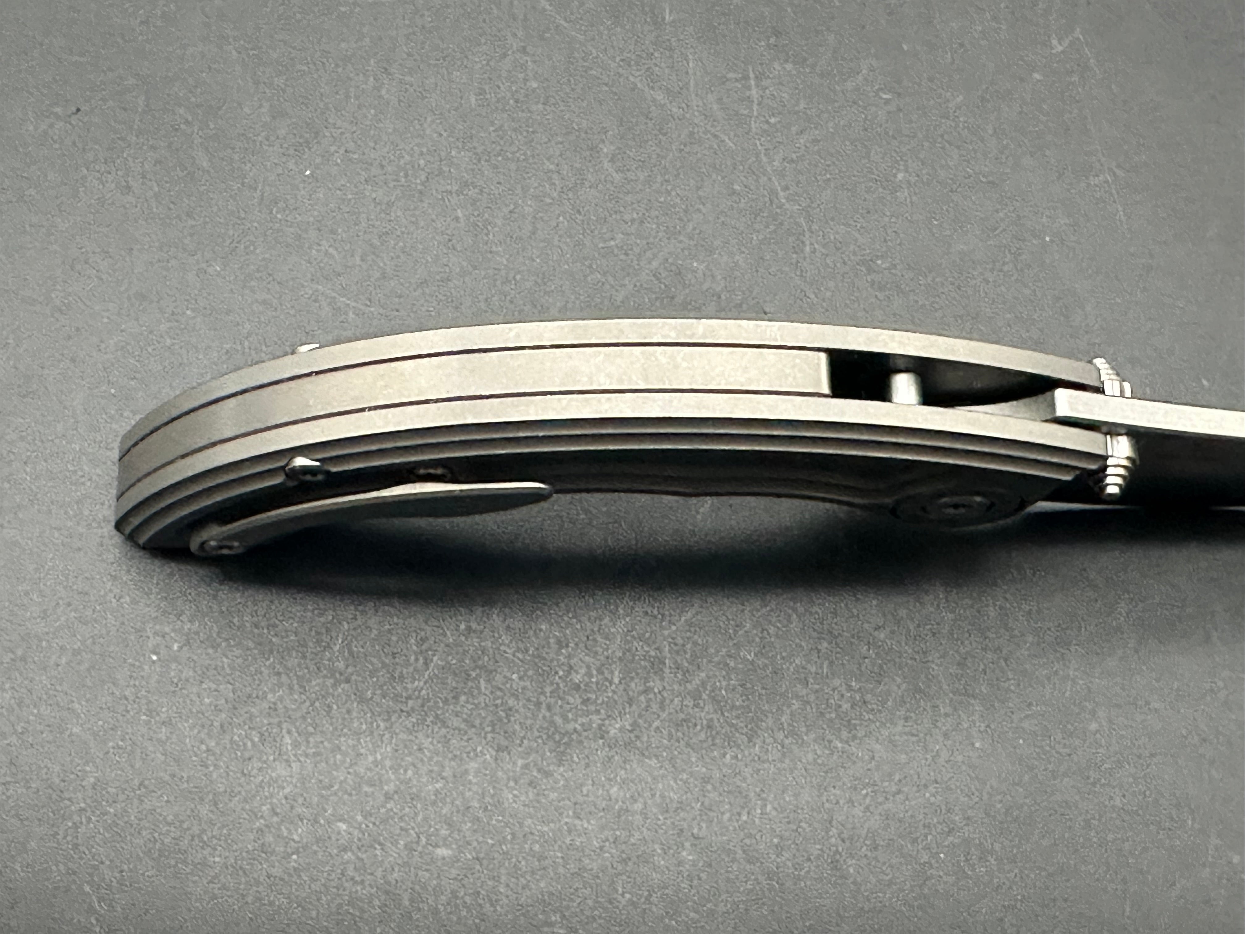 TwoSun TS325 titanium handle w/14c28n blade