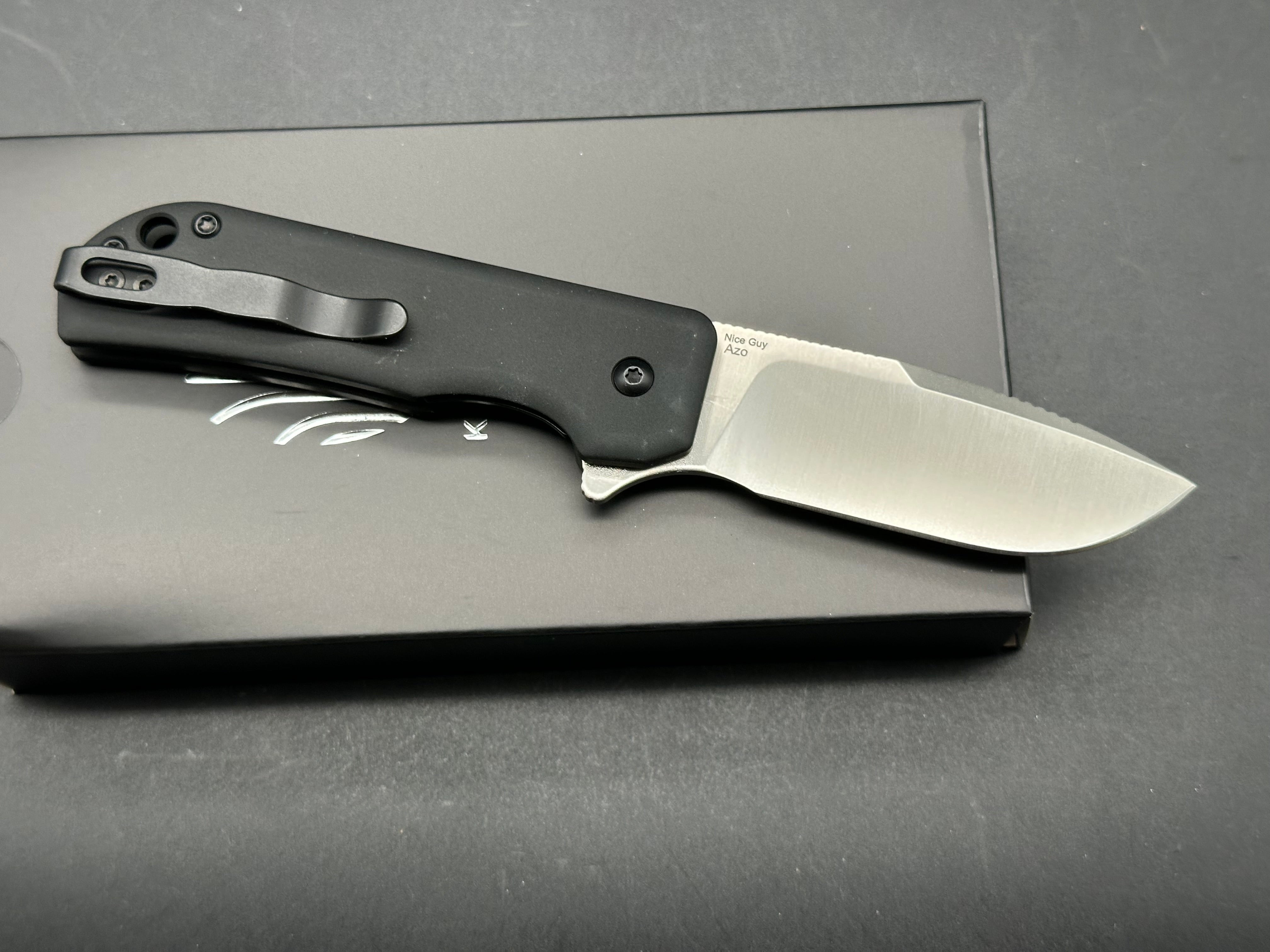 Kizer Nice Guy Nitro V Blade Liner Lock Aluminium Handle