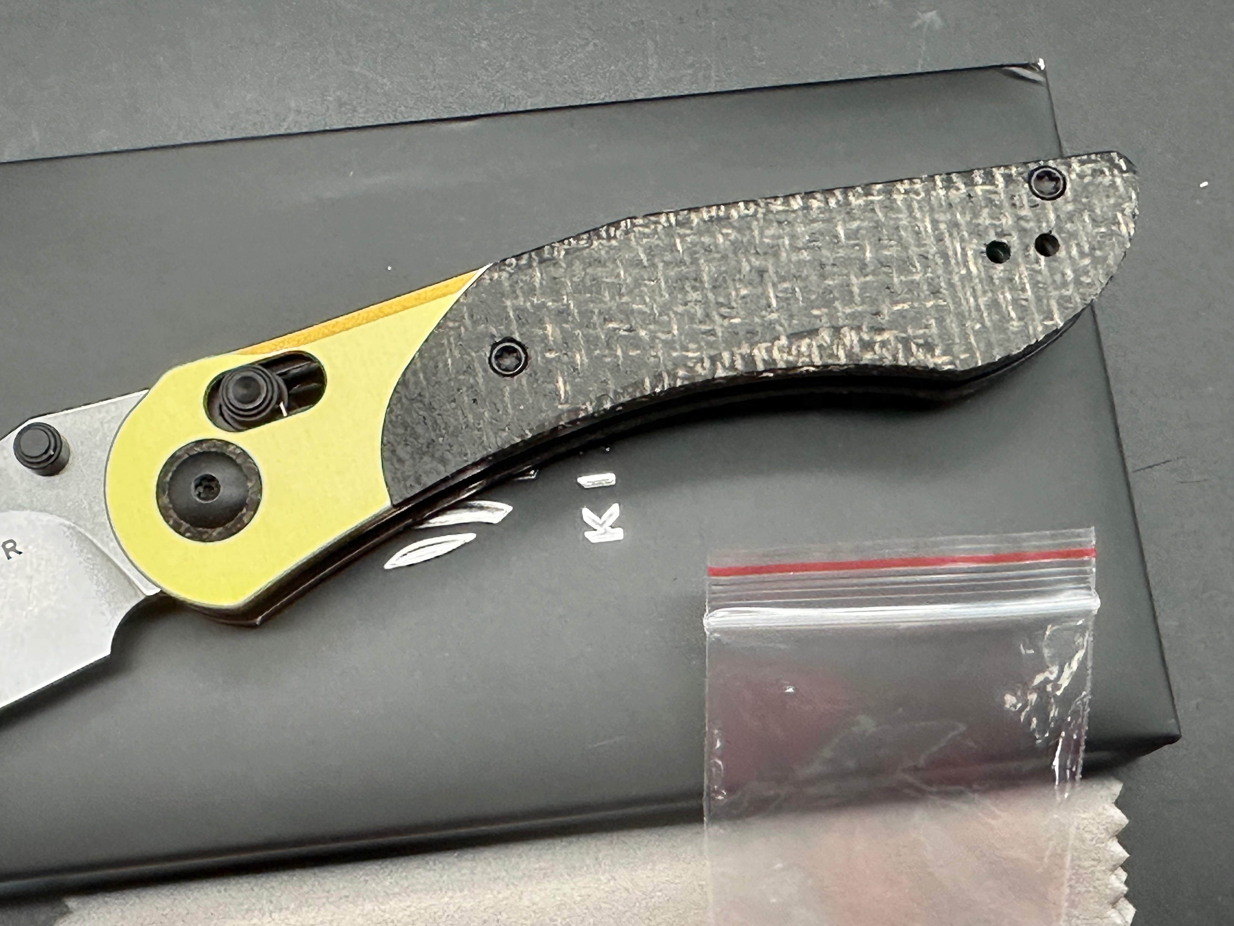 Kizer MINI MYSTIC | NITRO-V | ALUMINUM+BURLAP MICARTA