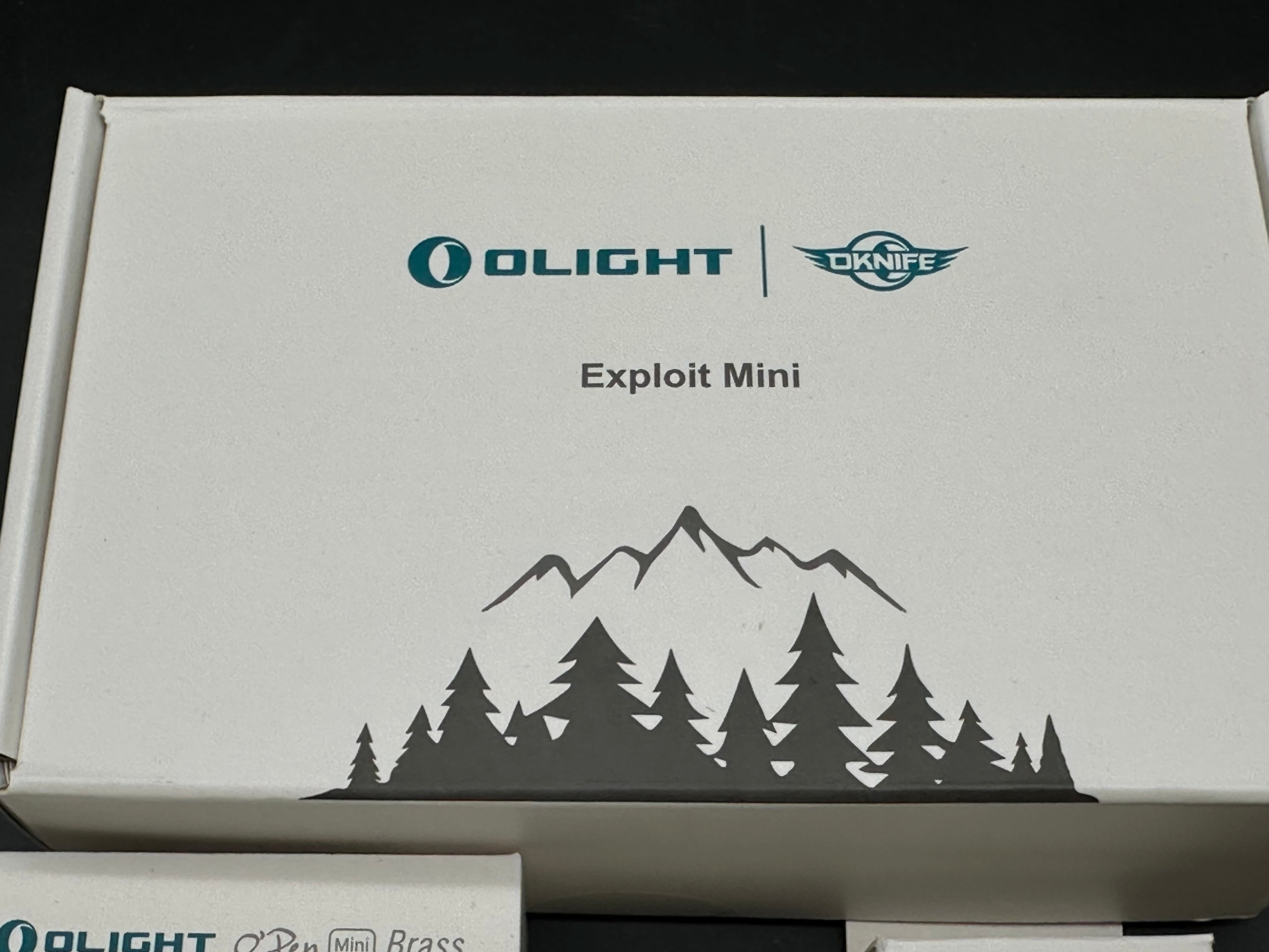 Olight bundle i3E, Diffuse,O’Pen mini Brass,Exploit Mini