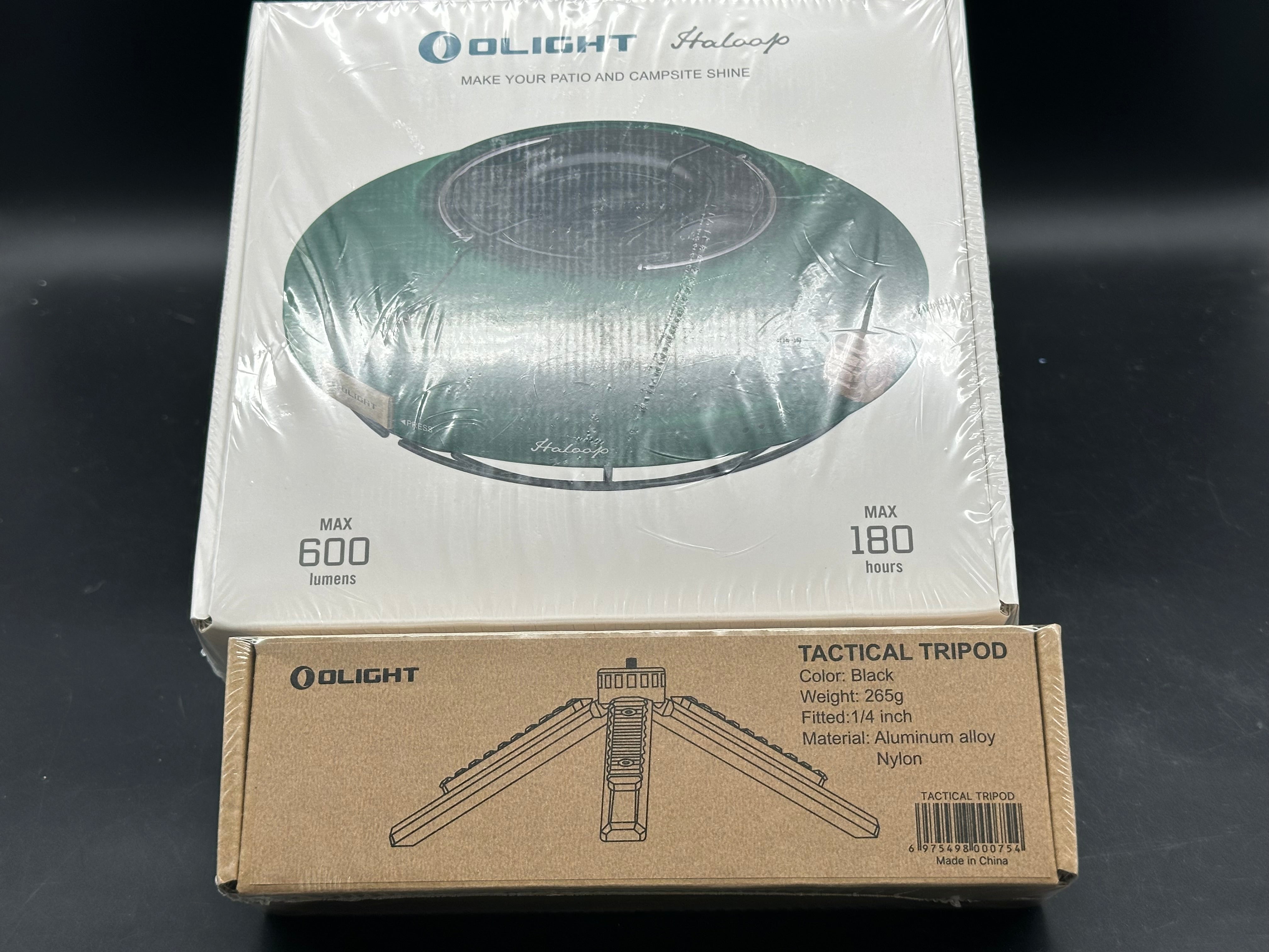 Olight Haloop Camping Light - Forest Green plus optional stand