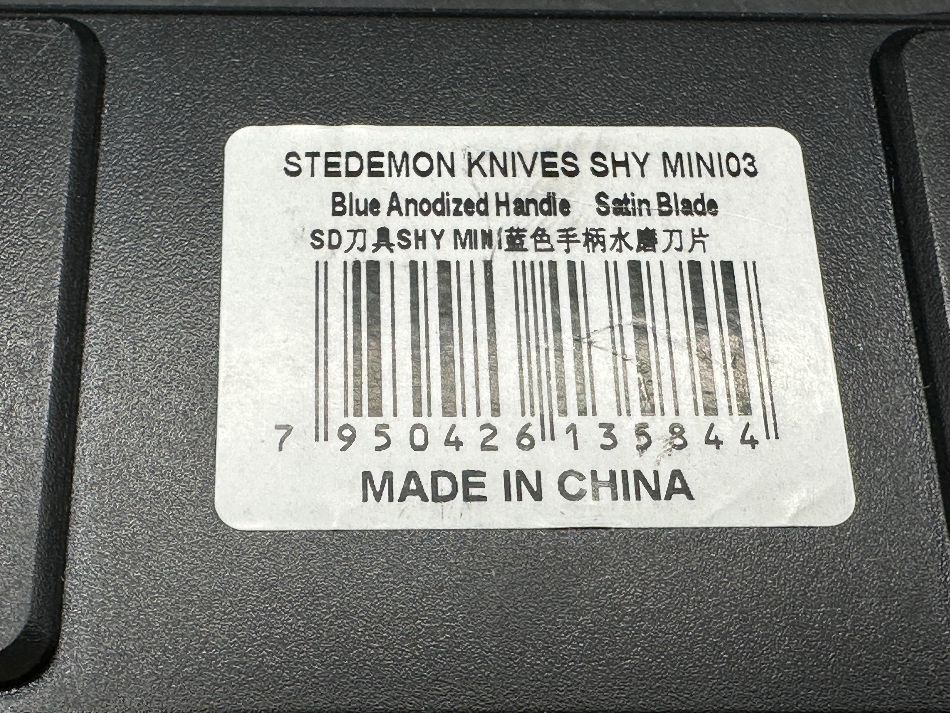 Stedemon DSG liner lock VG-10 blade