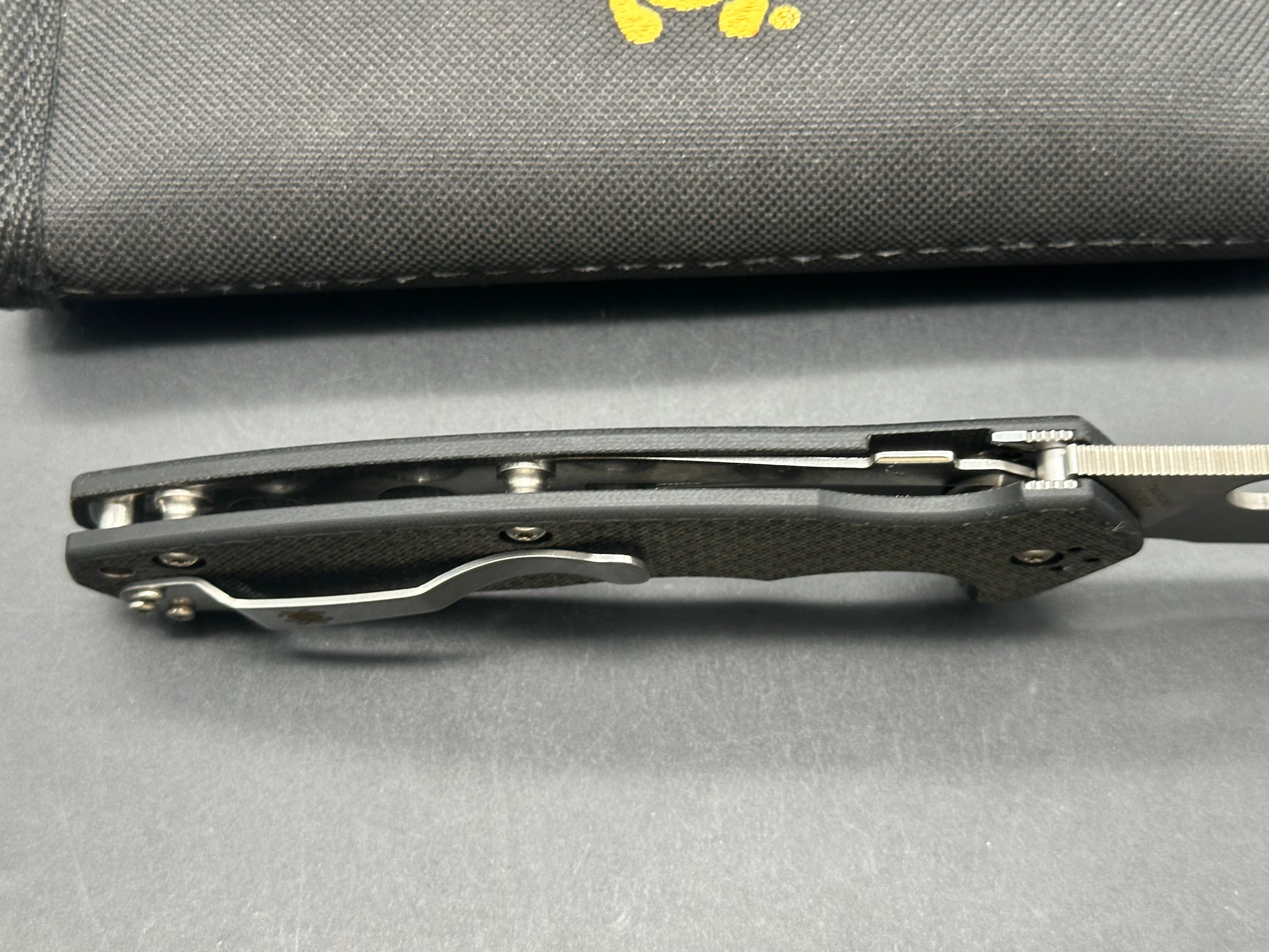 Spyderco Lai Amalgam Carbon Fiber & S30V blade