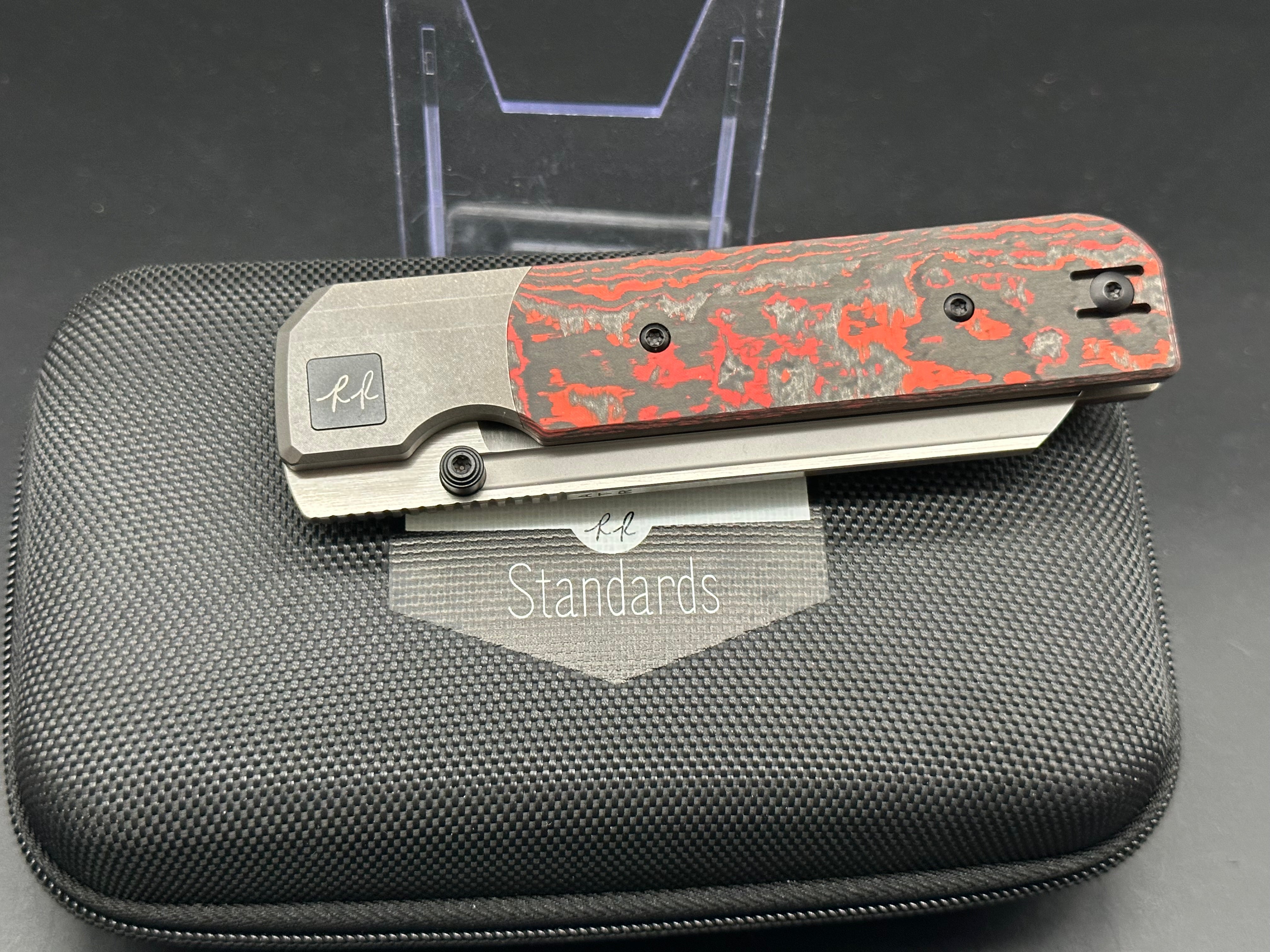 Knife Standards The RR Station 'Charcoal'