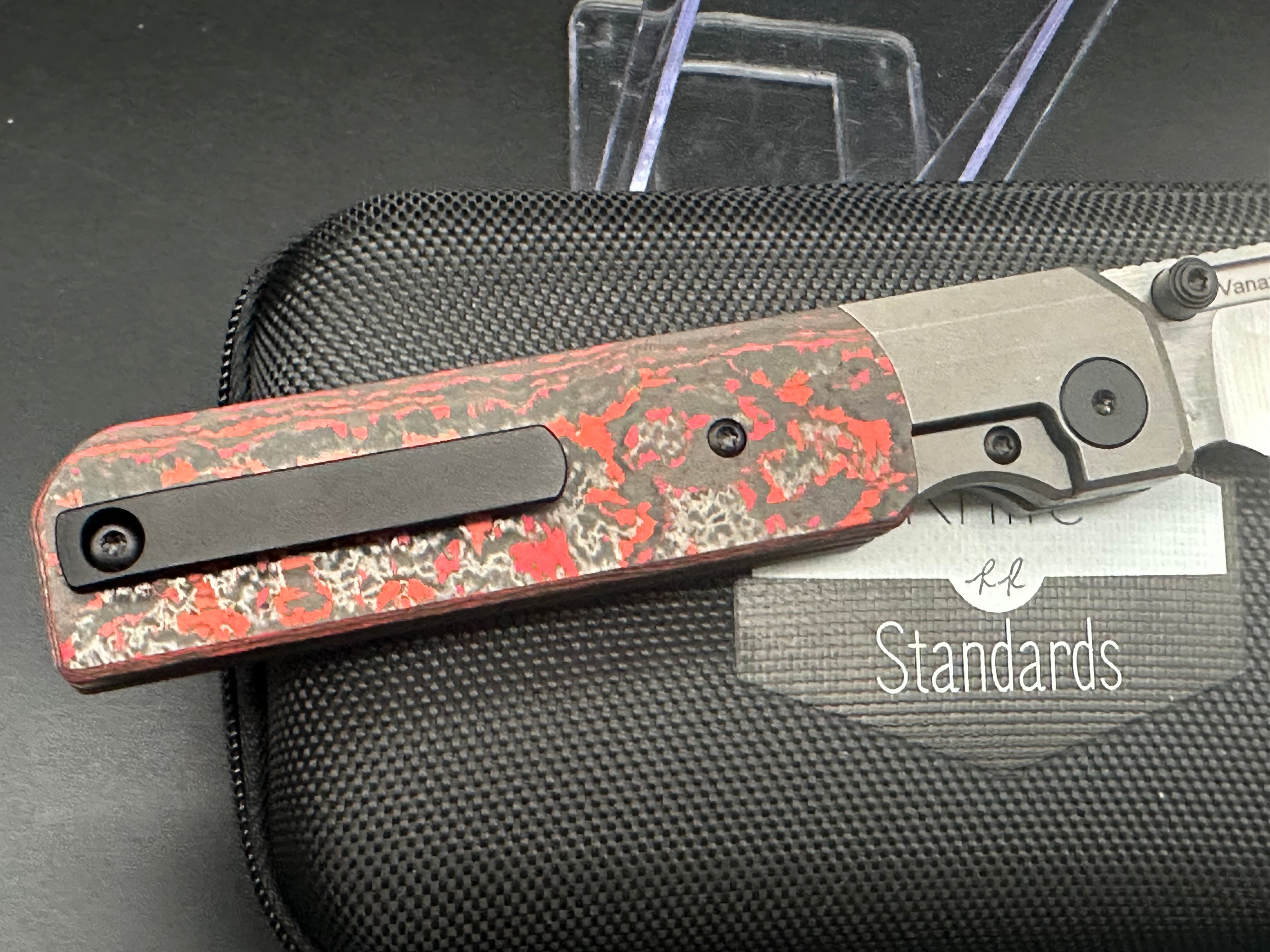 Knife Standards The RR Station 'Charcoal'