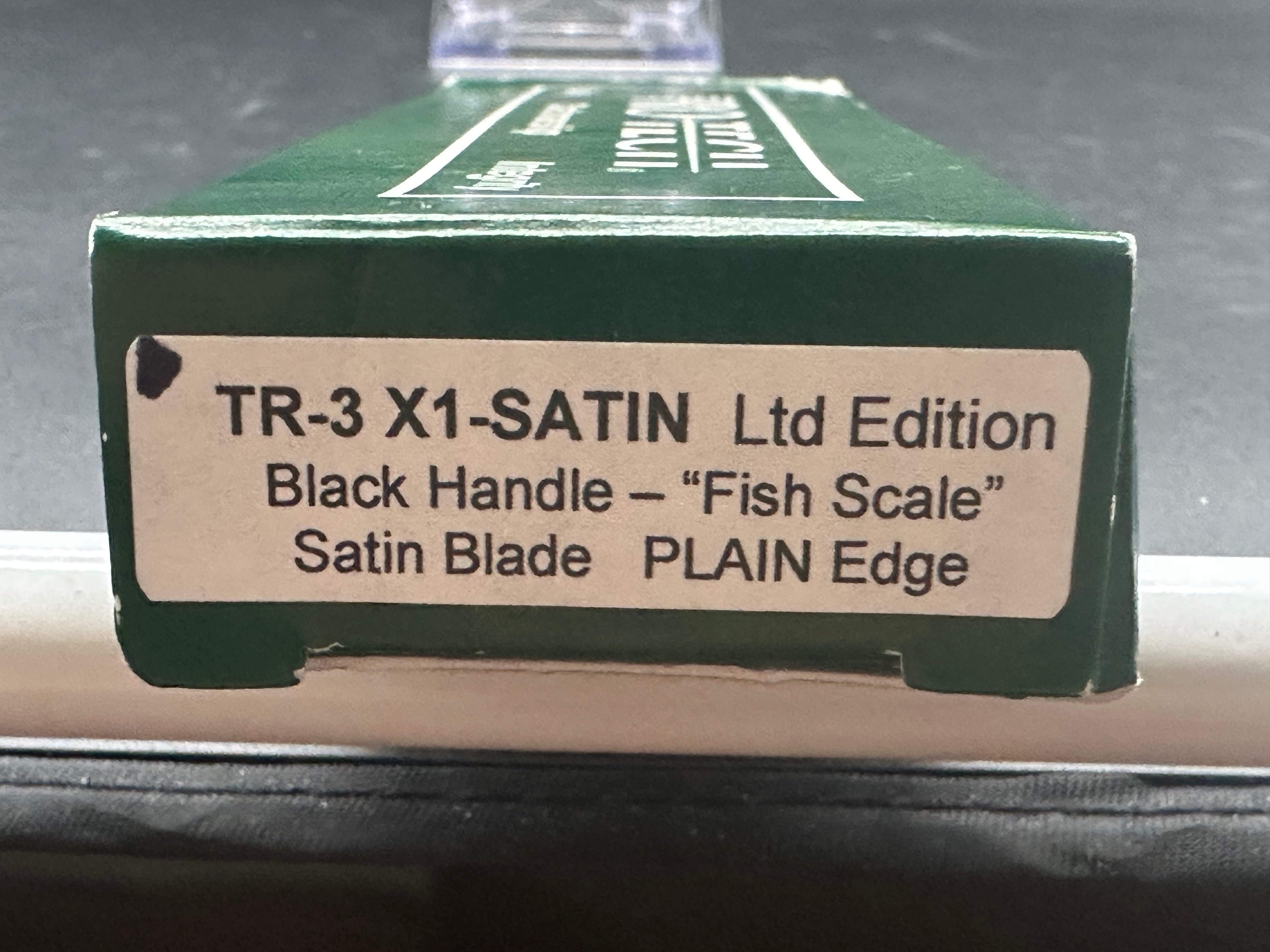 ProTech Tactical Response TR-3 X1 Automatic Knife Fish Scale