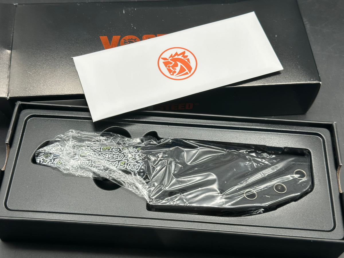 Vosteed Mink - Fixed Blade Knife (3.33" AEB-L Blade & G10 Handle) - AMAZON & TIKTOK EXCLUSIVE