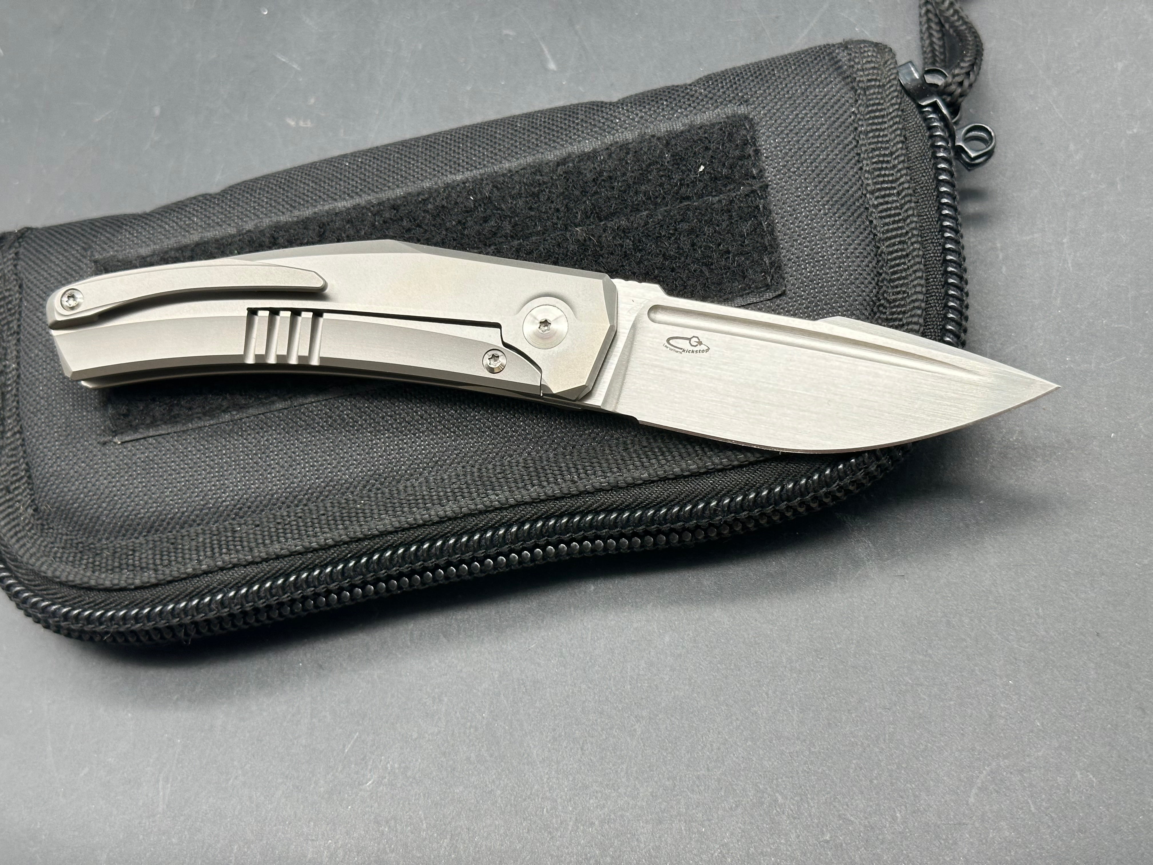 Reate Krypton V2: Lee Williams and Tashi Bharucha design 3 inch CPM-154 clip point, drop point blade