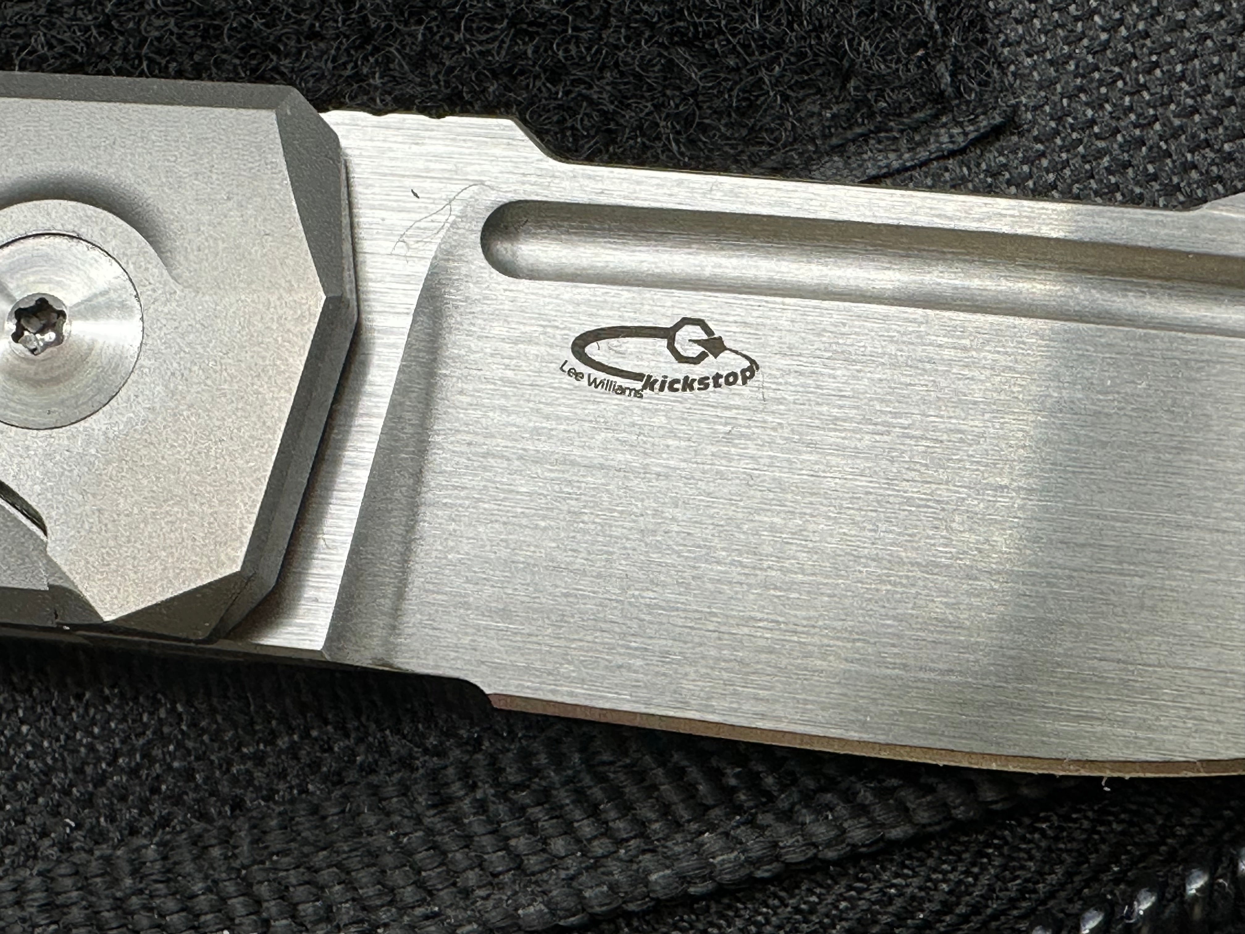 Reate Krypton V2: Lee Williams and Tashi Bharucha design 3 inch CPM-154 clip point, drop point blade