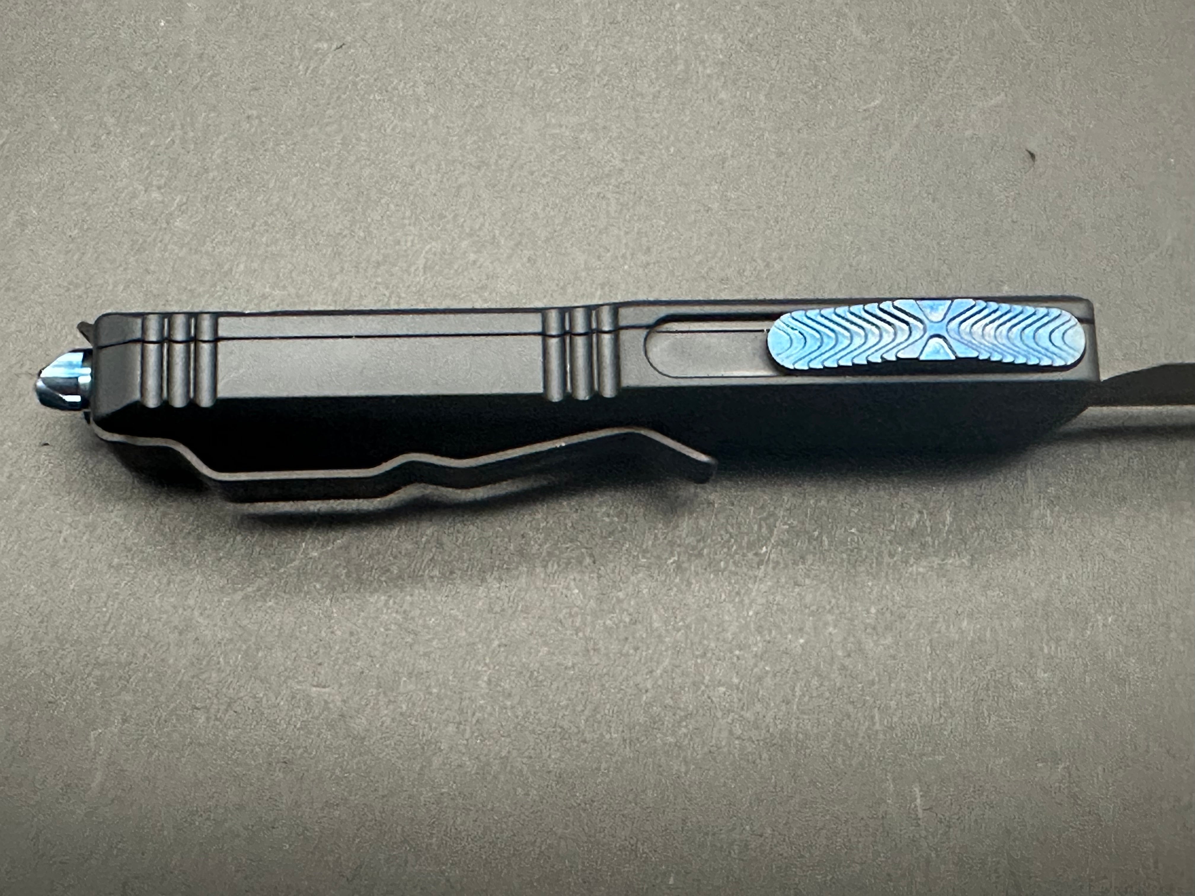 Microtech UTX-85 Double Edge Damascus BNIB