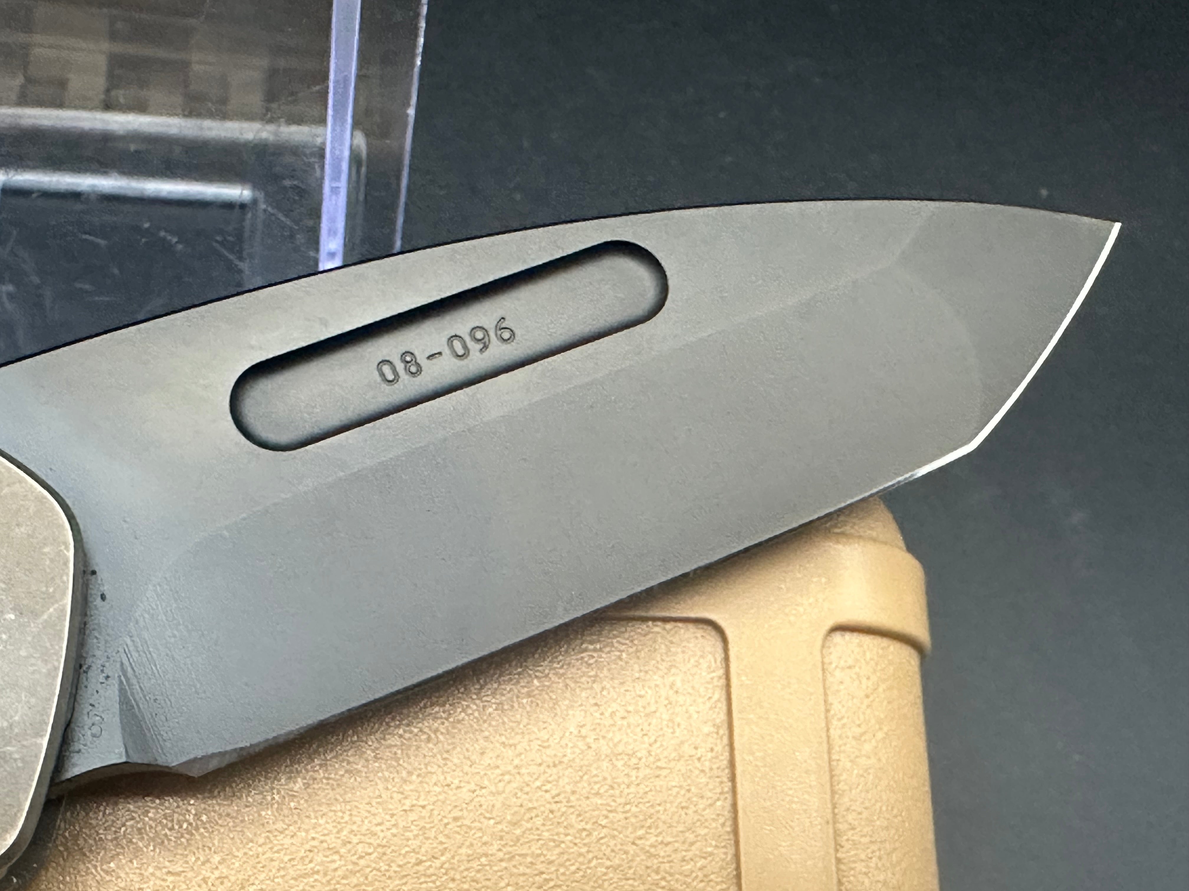 Medford Praetorian Slim flamed titanium bronze ano PVD S35VN