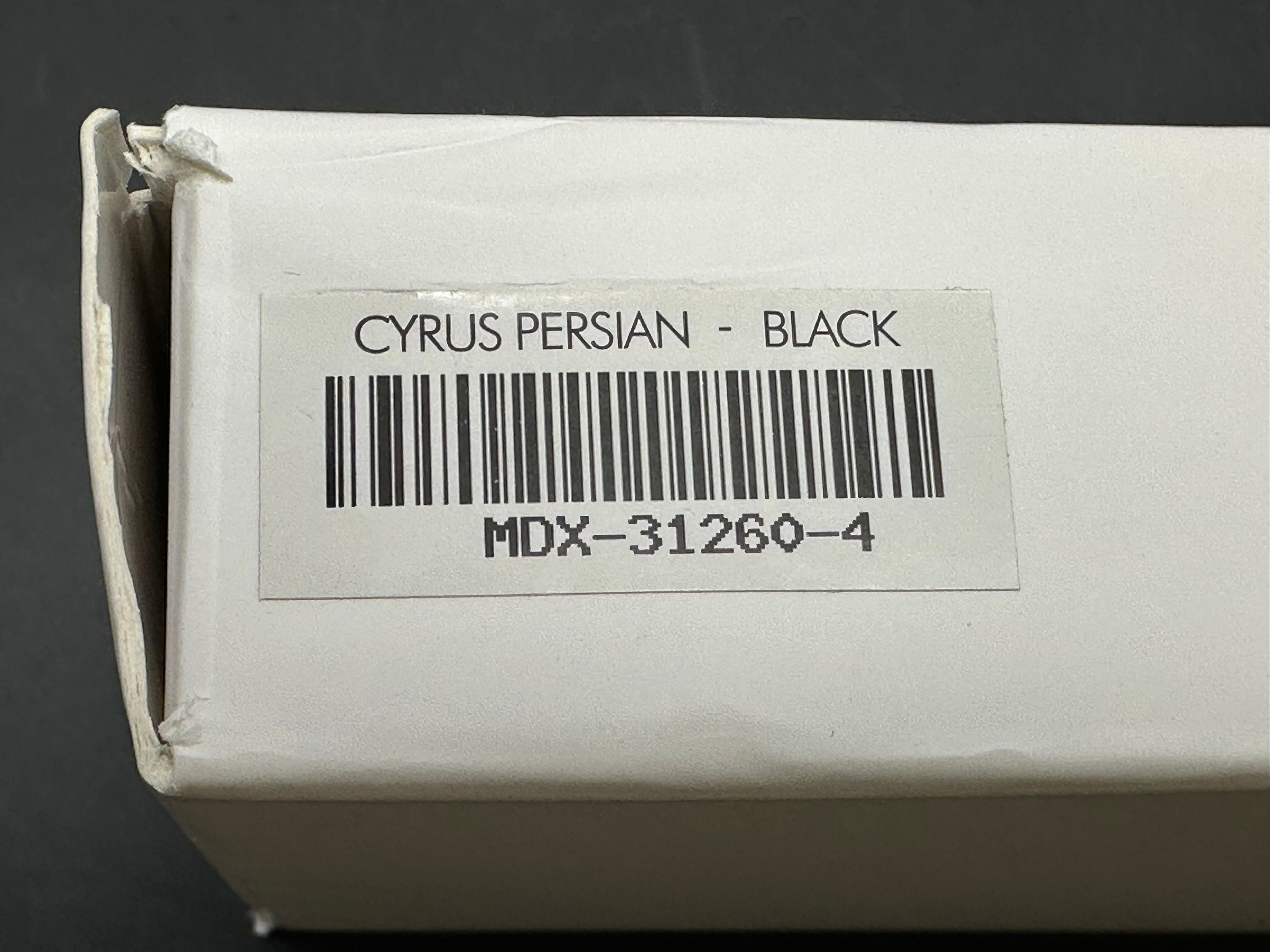 Drop Terzuola design Cyrus Persian: Bob Terzuola design. 3.25 inch multi-ground, satin, persian design CPM-S35VN blade