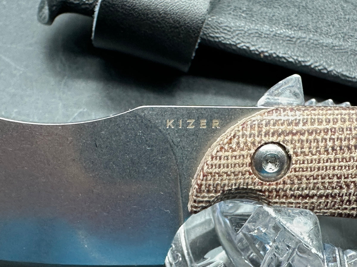 Kizer Mini Harpoon fixed blade knife /AEB-L blade