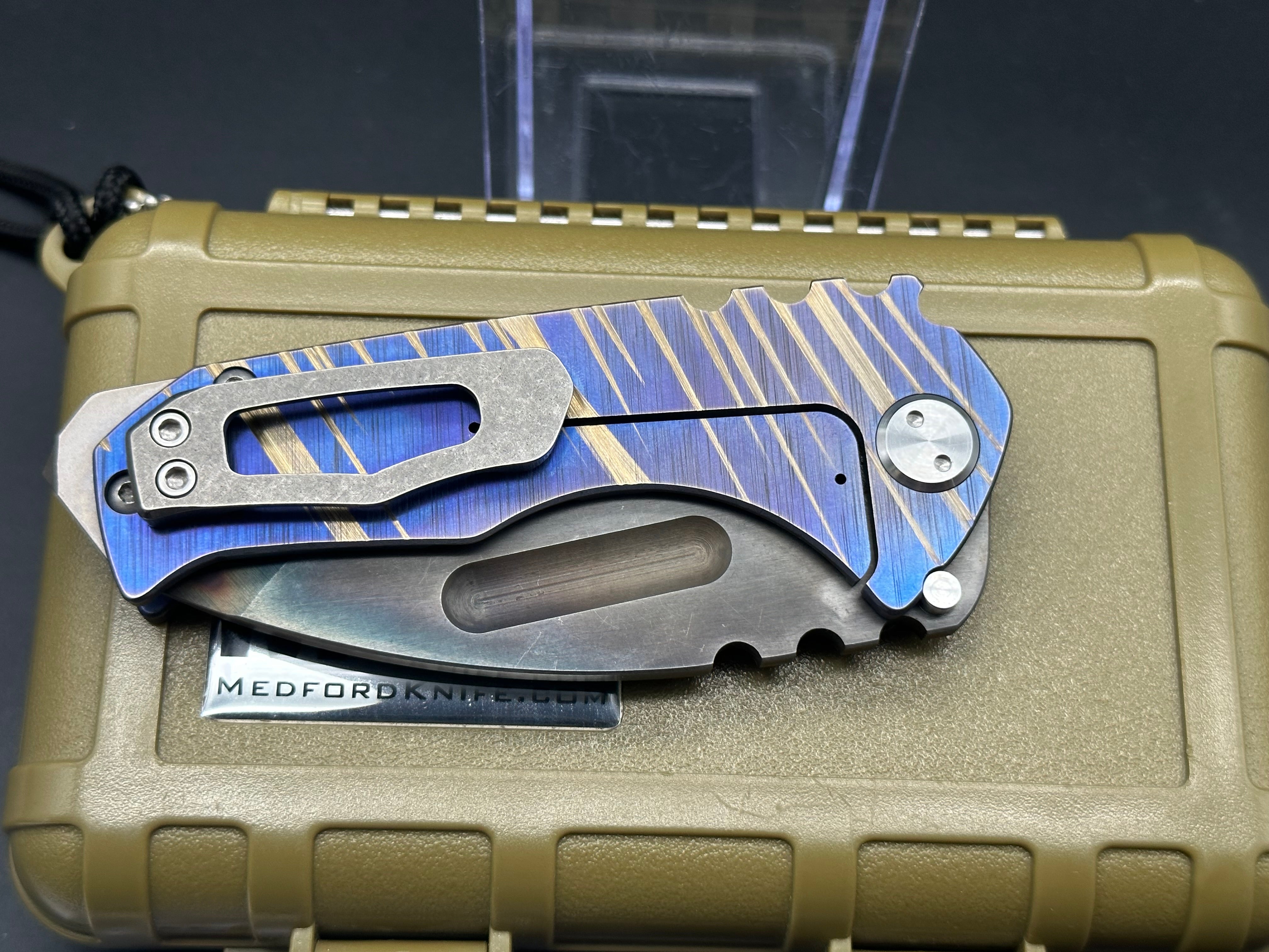 Medford Praetorian Genisis T Purple and bronze