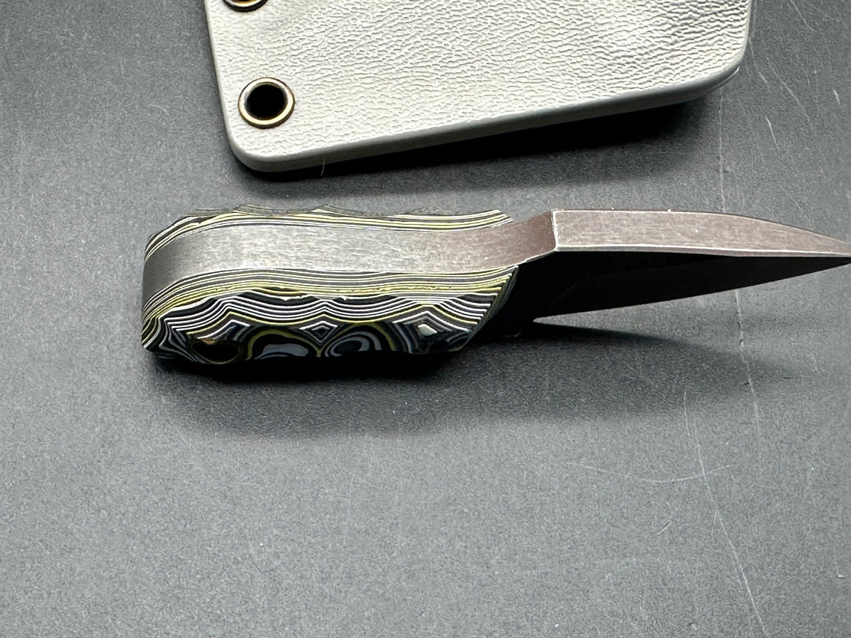 Auxiliary Manufacturing "Pocket Lint" fixed blade knife /AEB-L steel