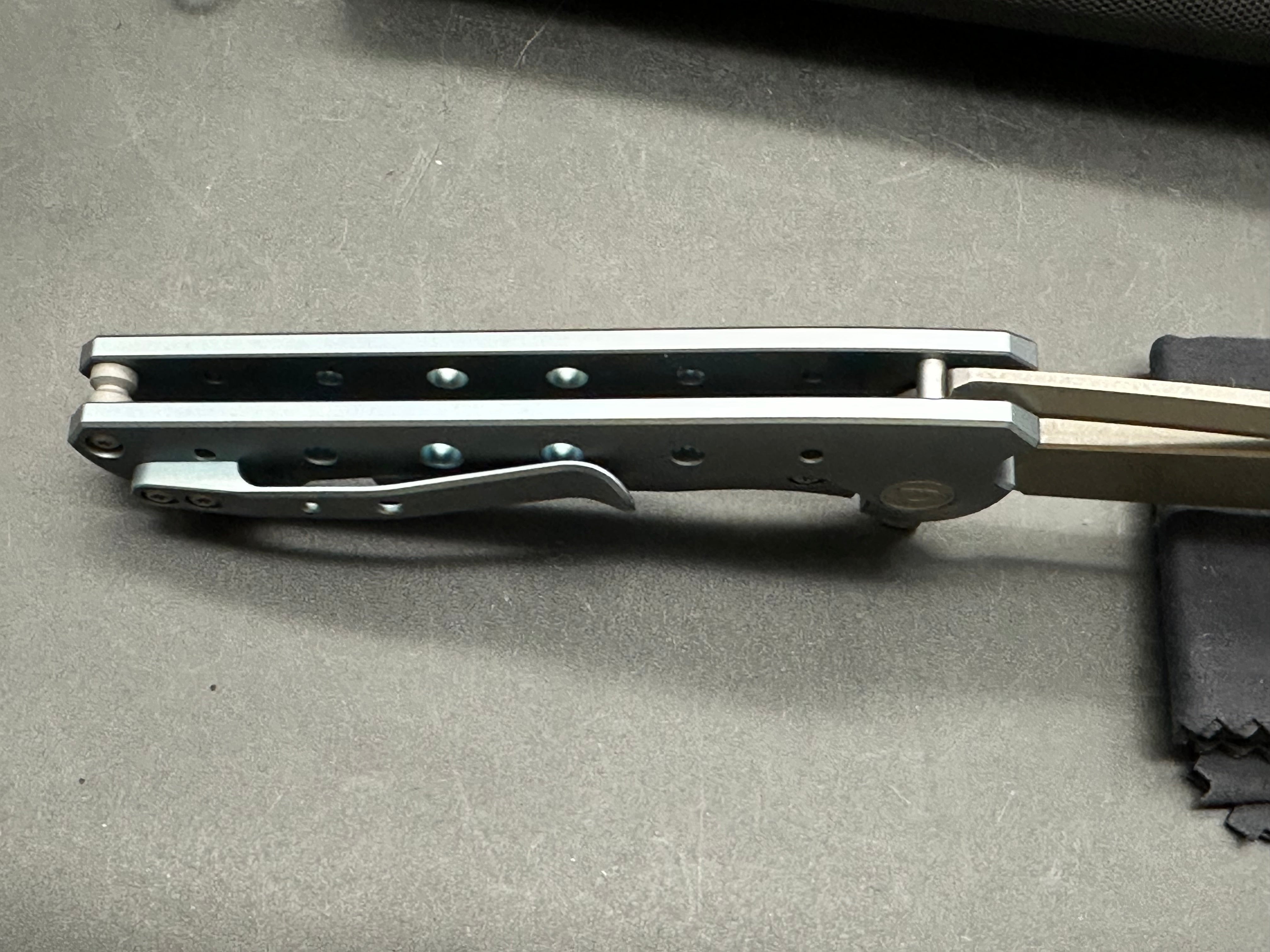 Drop/Gavko Nurse Ocean: 3 inch tumble finish, drop point CPM-35VN blade