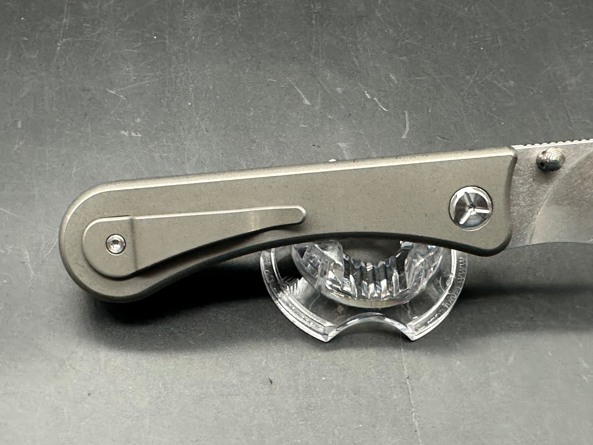 TwoSun TS152/ Wong Design/ titanium handle/D2 blade