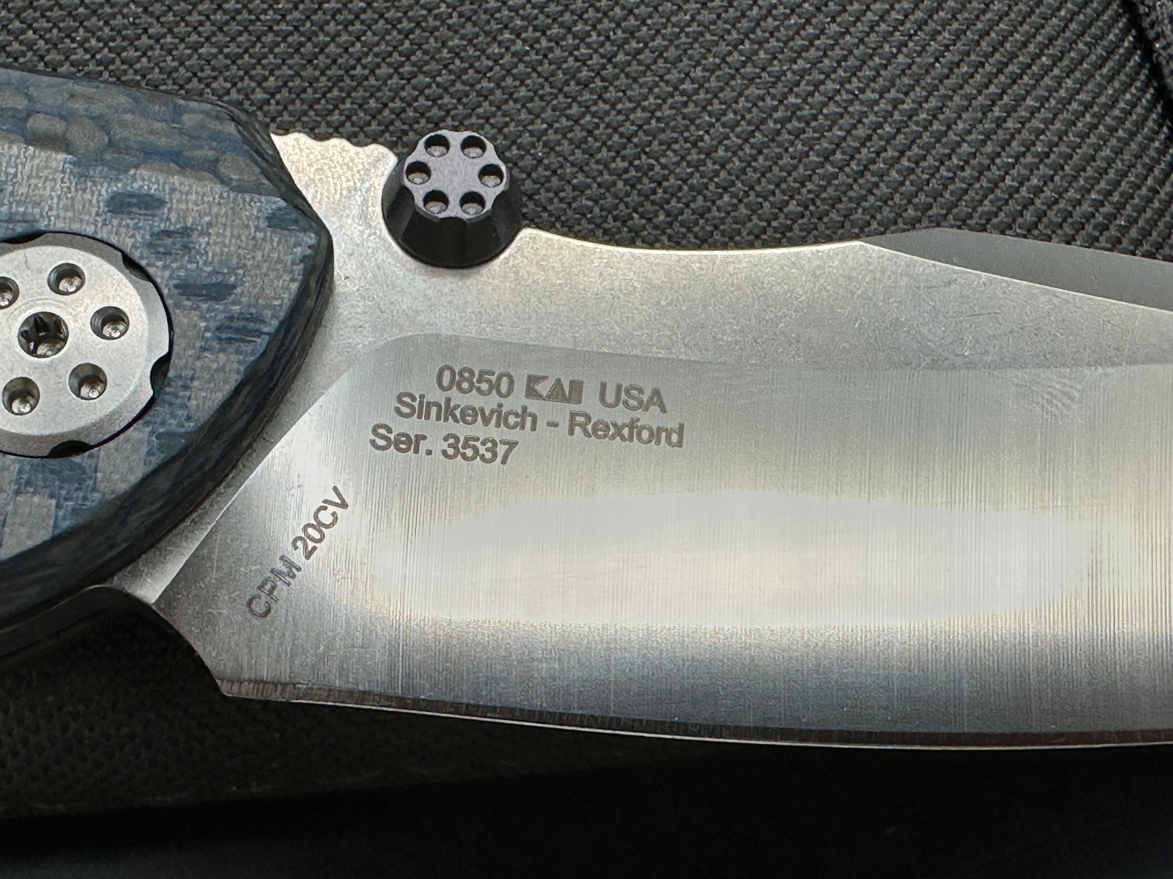 Zero Tolerance ZT 850 Sinkevich/Rexford design: Dmitry Sinkevich and Todd Rexford design