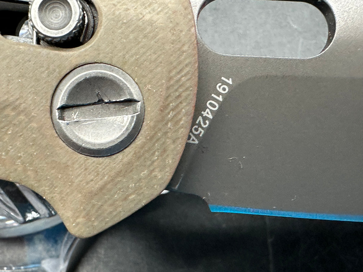 Gerber Scout Crossbar Lock Knife Tan Micarta (3.2" Gray)