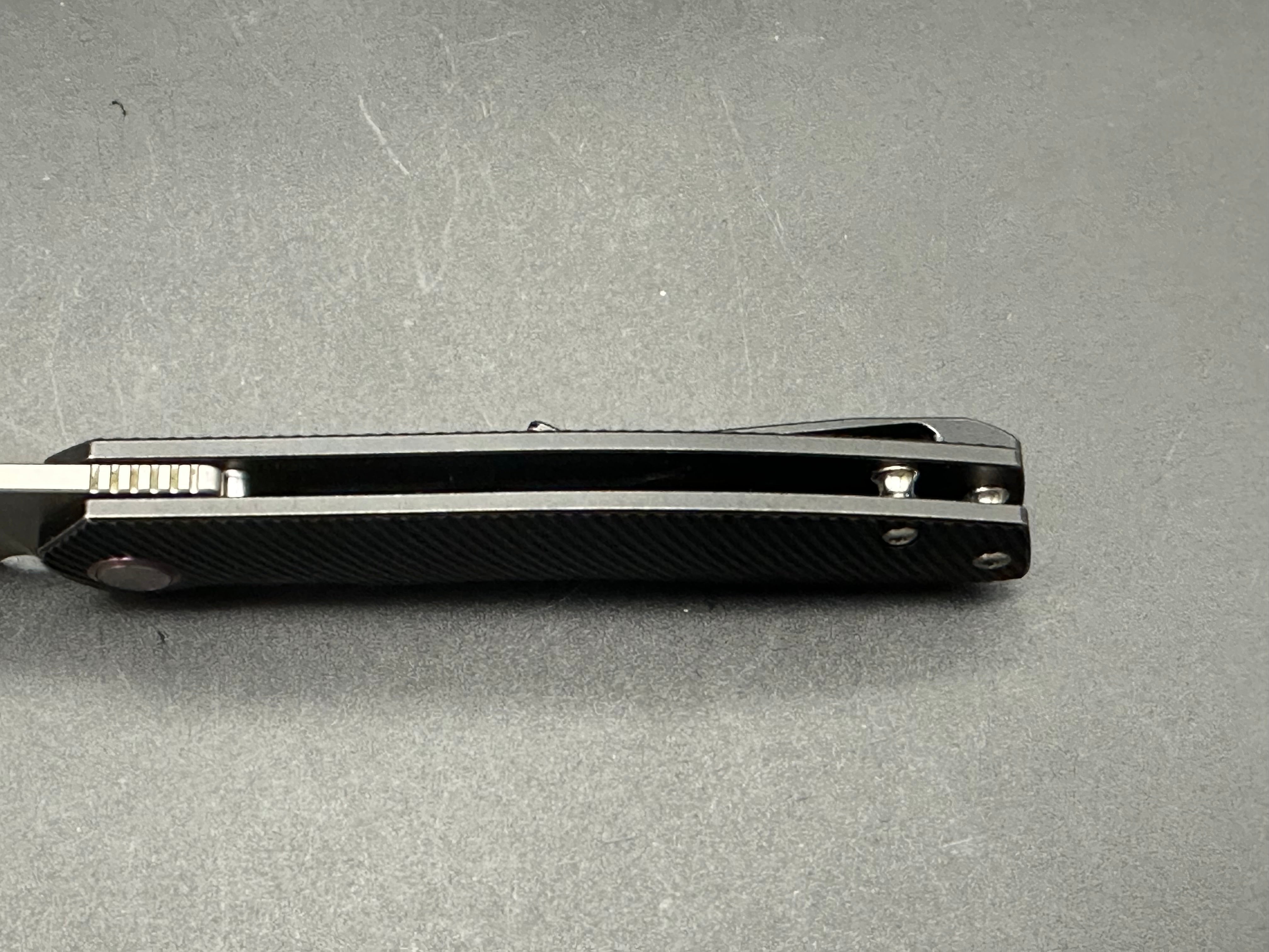 T.W. Price Design Dawn V1 titanium handle w/M390 blade