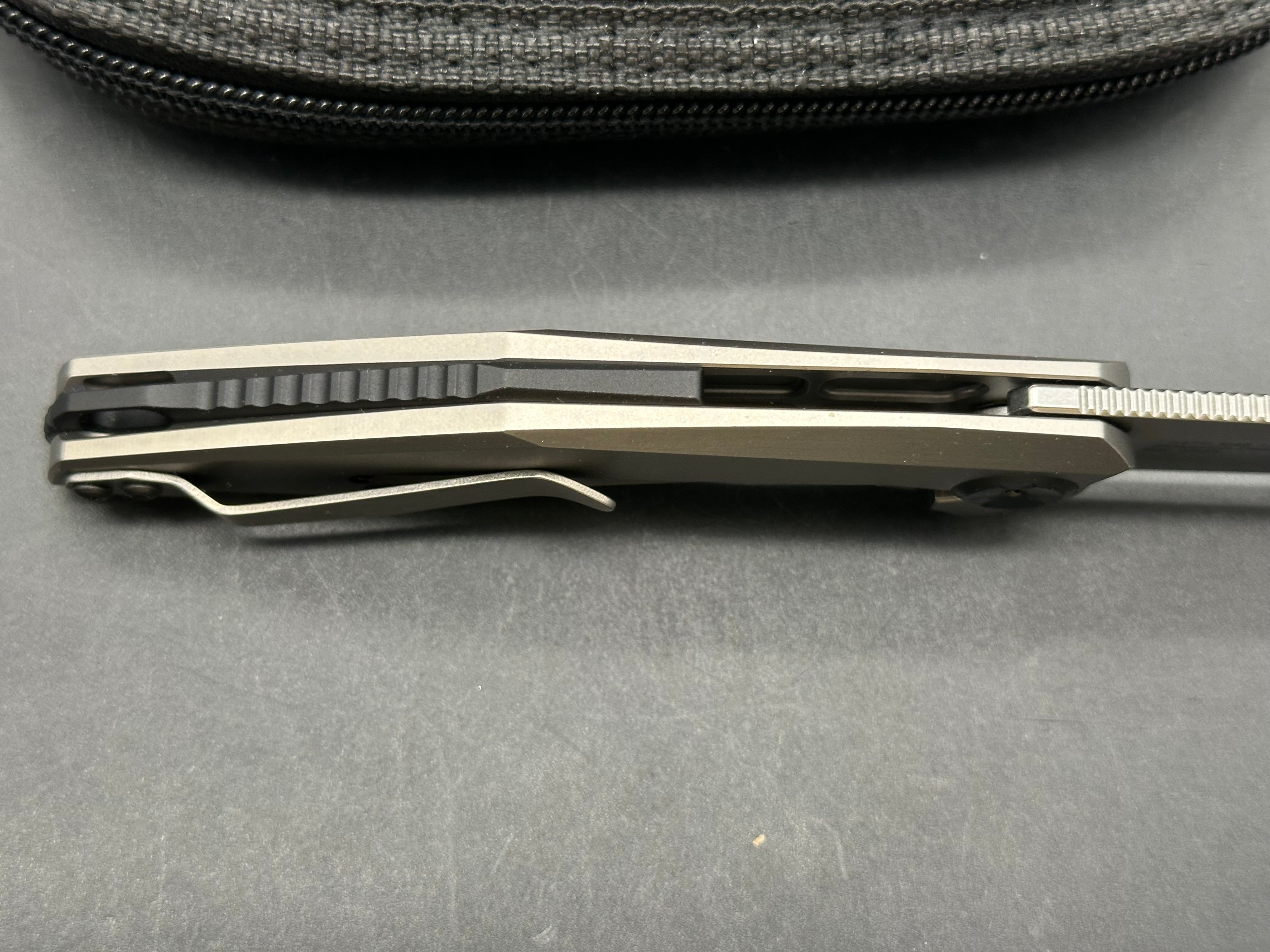 Zero Tolerance ZT 470 Dmitry Sinkevich design 3.4 inch drop point, flat grind, satin CPM-20CV blade