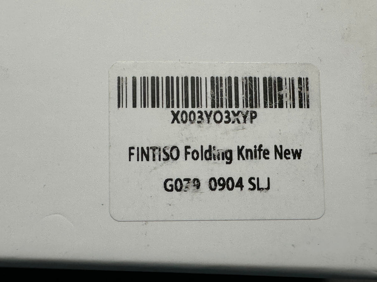 Fintiso Knives Atlas aluminum/ 14C28N
