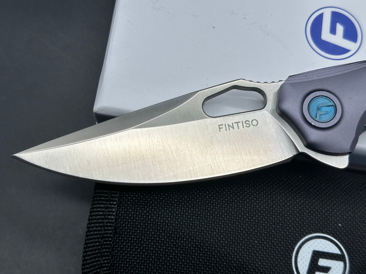 Fintiso Knives Atlas aluminum/ 14C28N