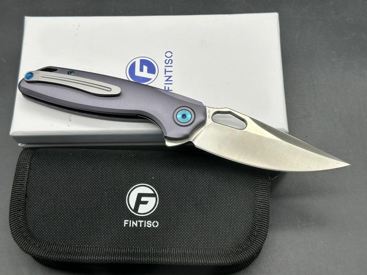 Fintiso Knives Atlas aluminum/ 14C28N