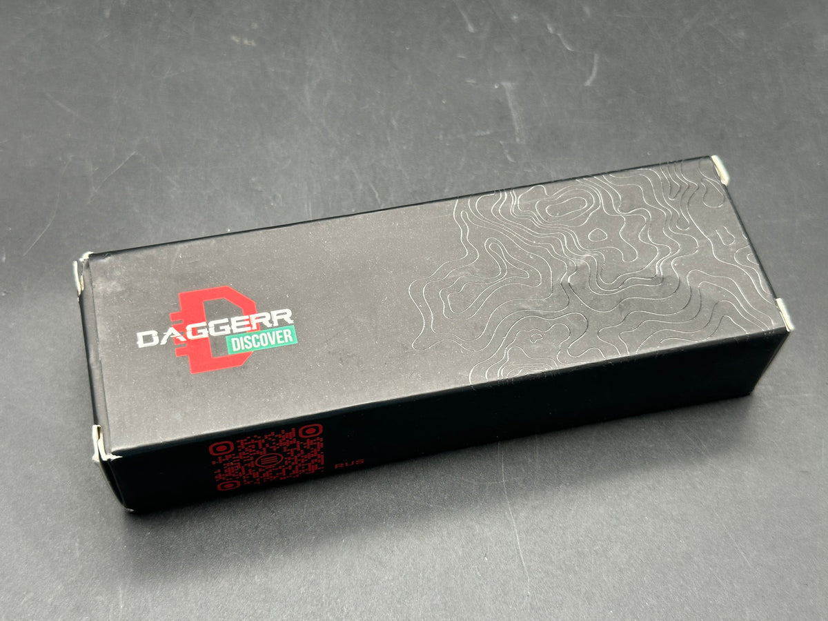 Daggerr Knives Pike black FRN handle w/8cr14 blade
