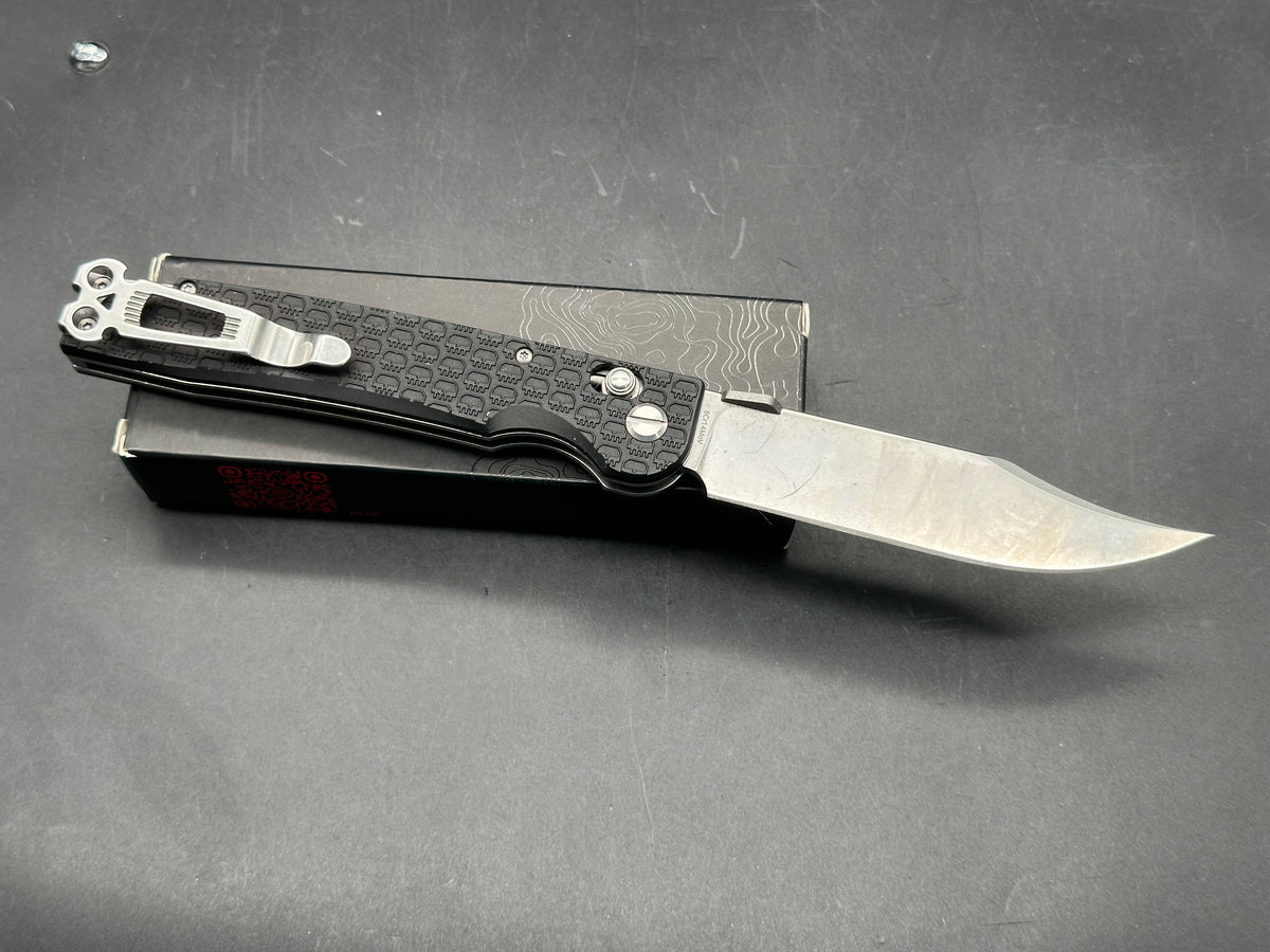 Daggerr Knives Pike black FRN handle w/8cr14 blade