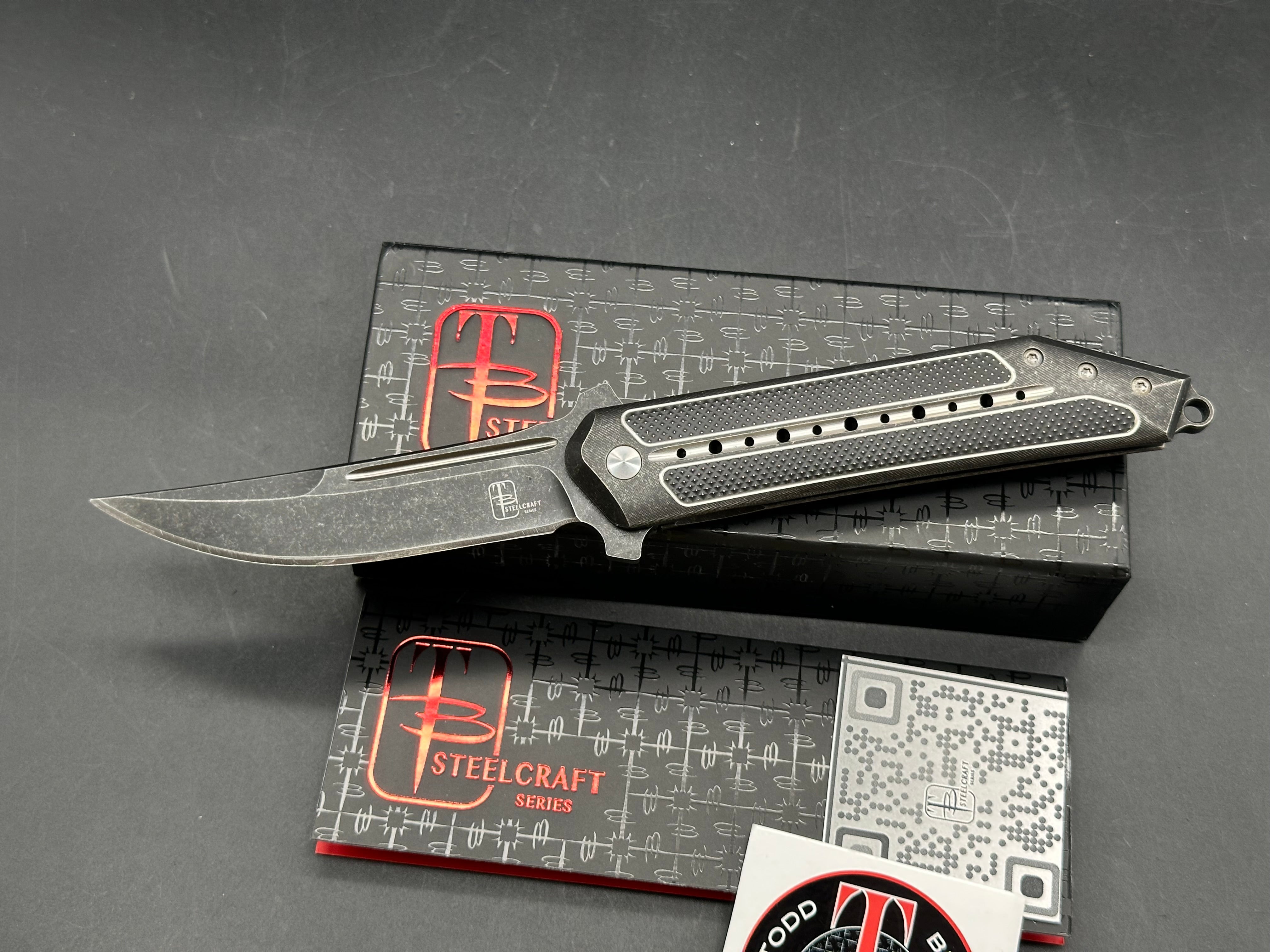 Reate and Todd Begg SteelCraft Sun Tzu Kwaiken: Todd Begg designs first full production knife