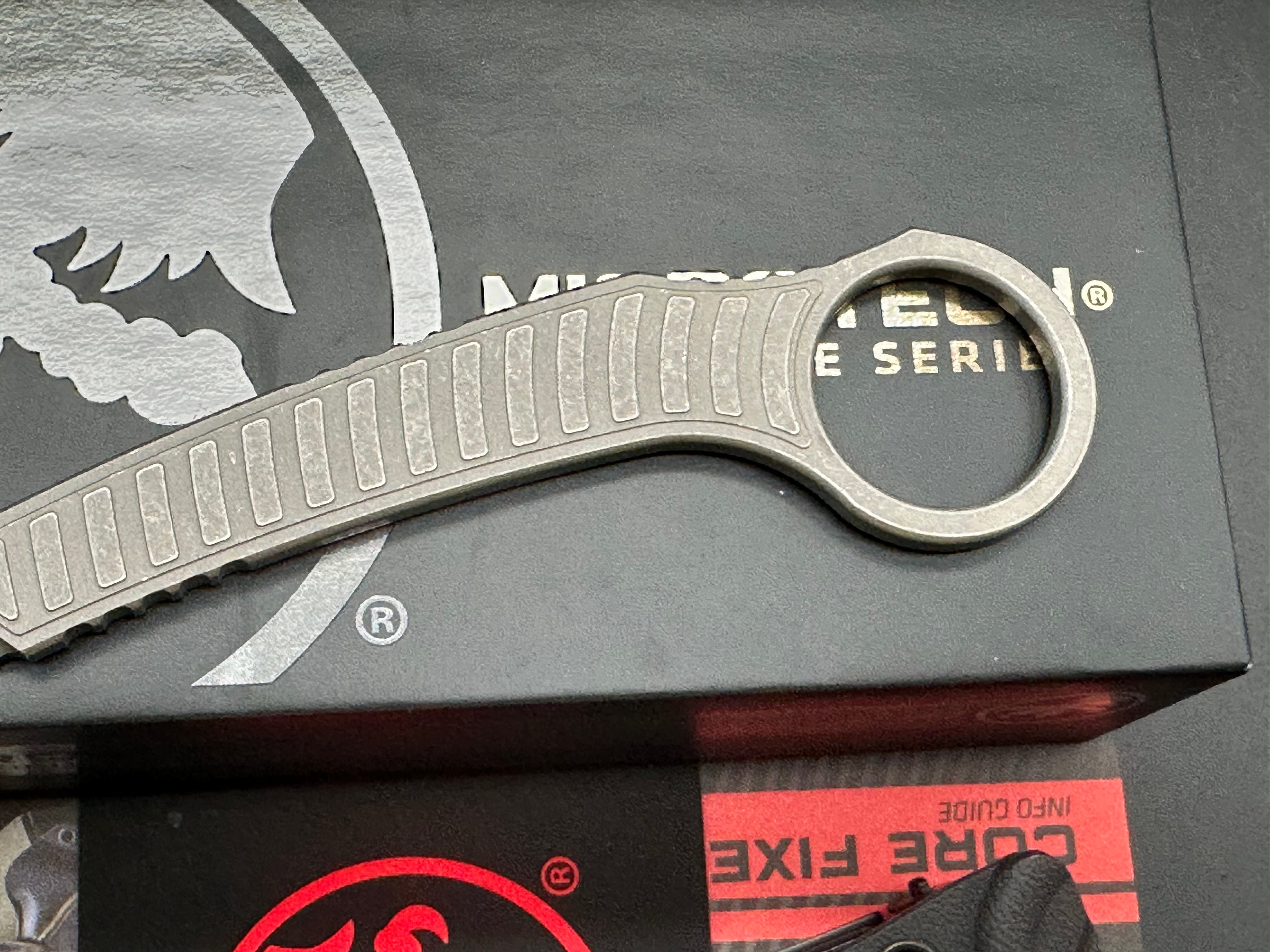 Microtech Feather S/E Signature Series Apocalyptic Standard