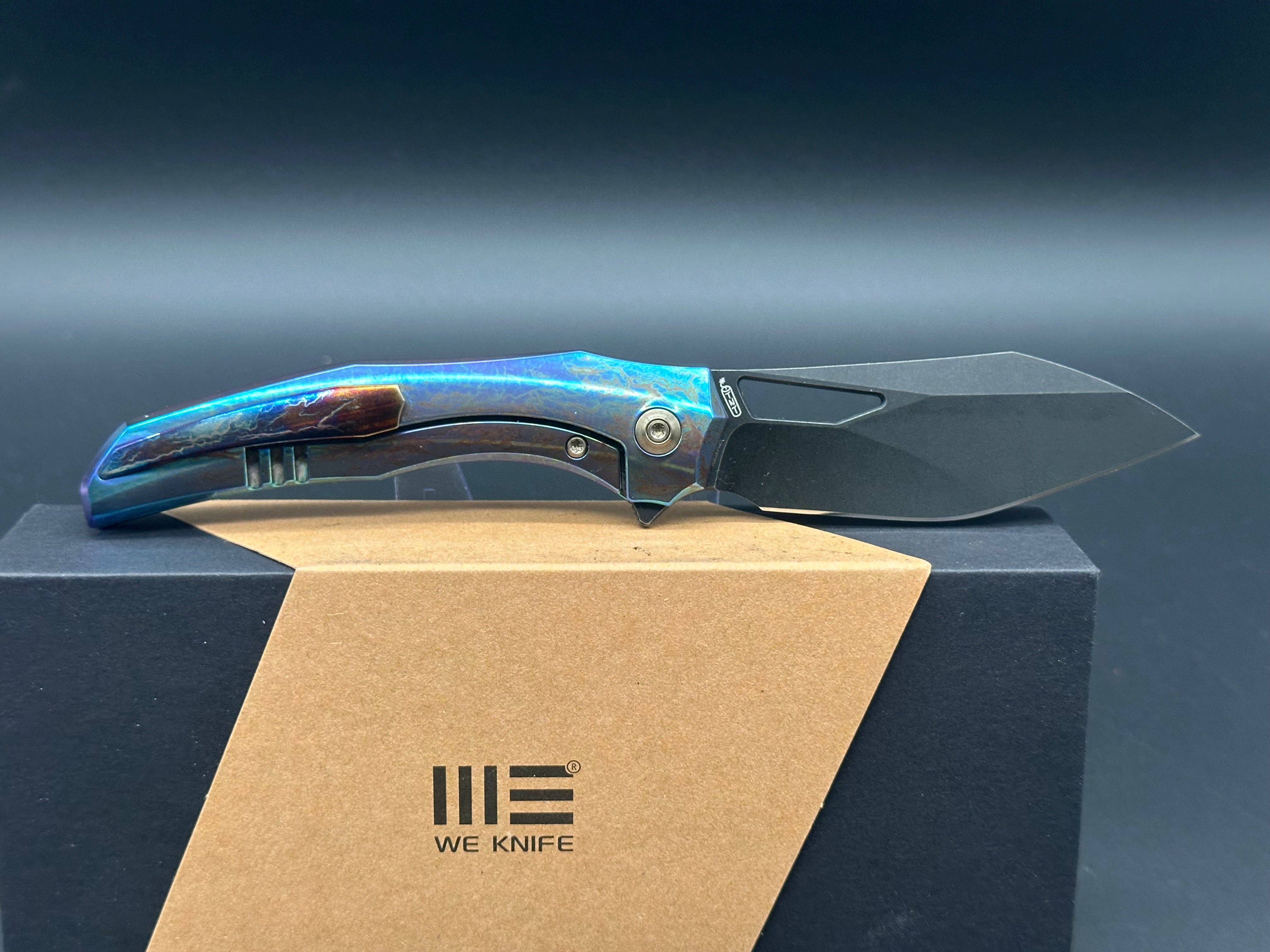 WE Knives Ignio JD Cutlery Custom Anodized CPM 20CV