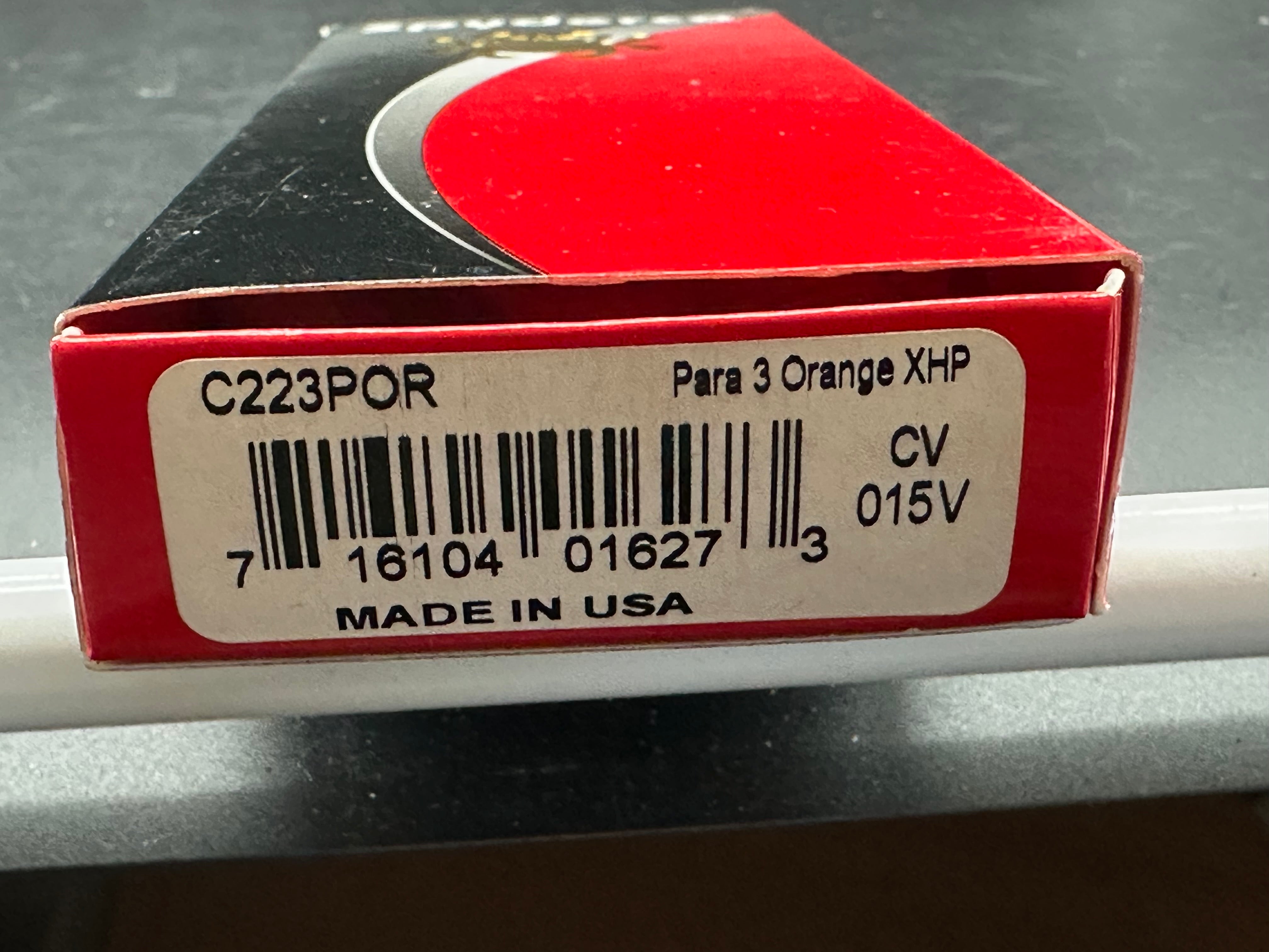 Spyderco Para 3 Lightweight Cutlery Shoppe Exclusive, 2.93" CTS XHP Satin Blade with Orange FRN Handle