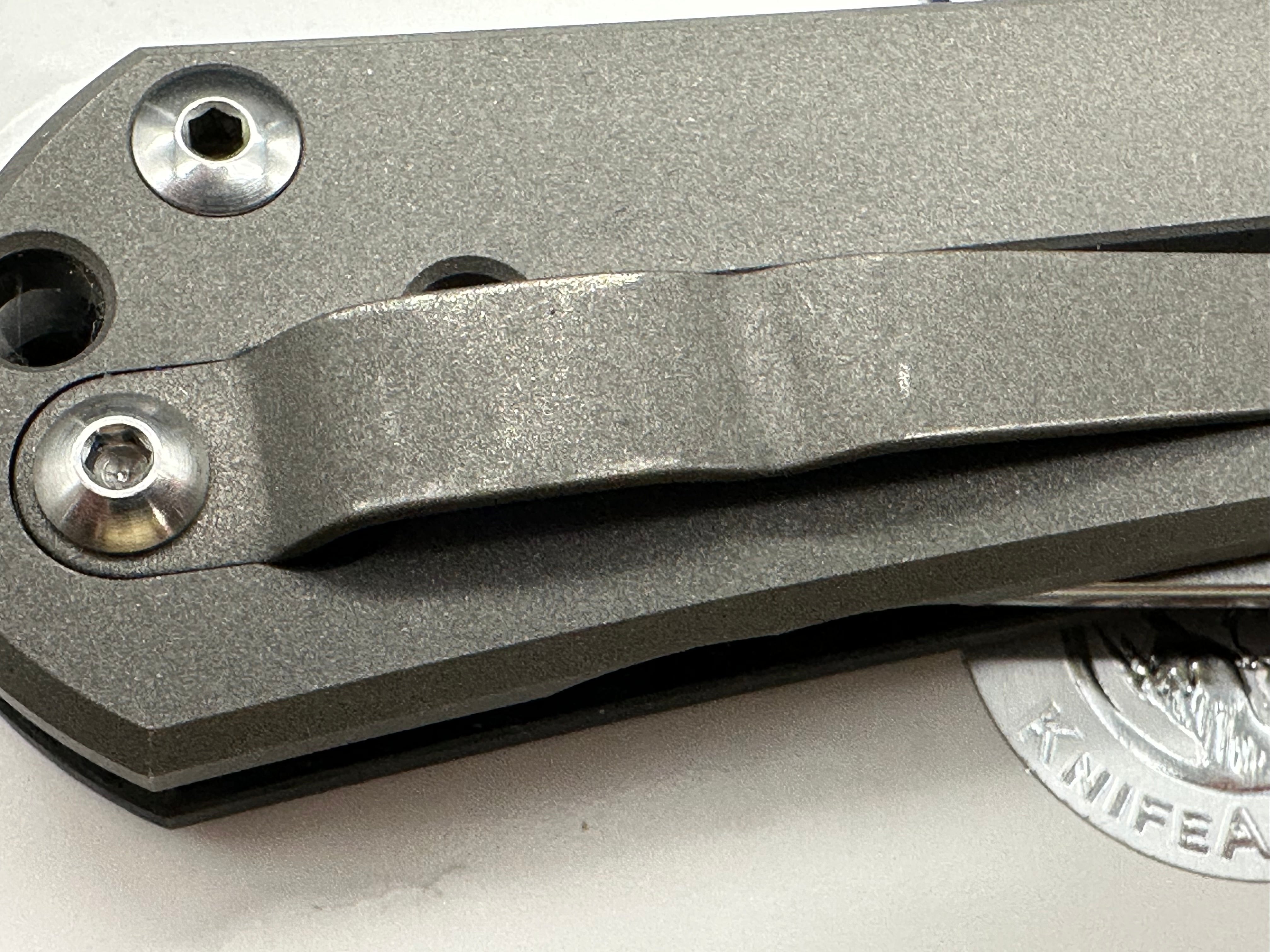 Chris Reeve Large Sebenza 21 CF/Titanium 3.5 inch CPM-S35VN blade