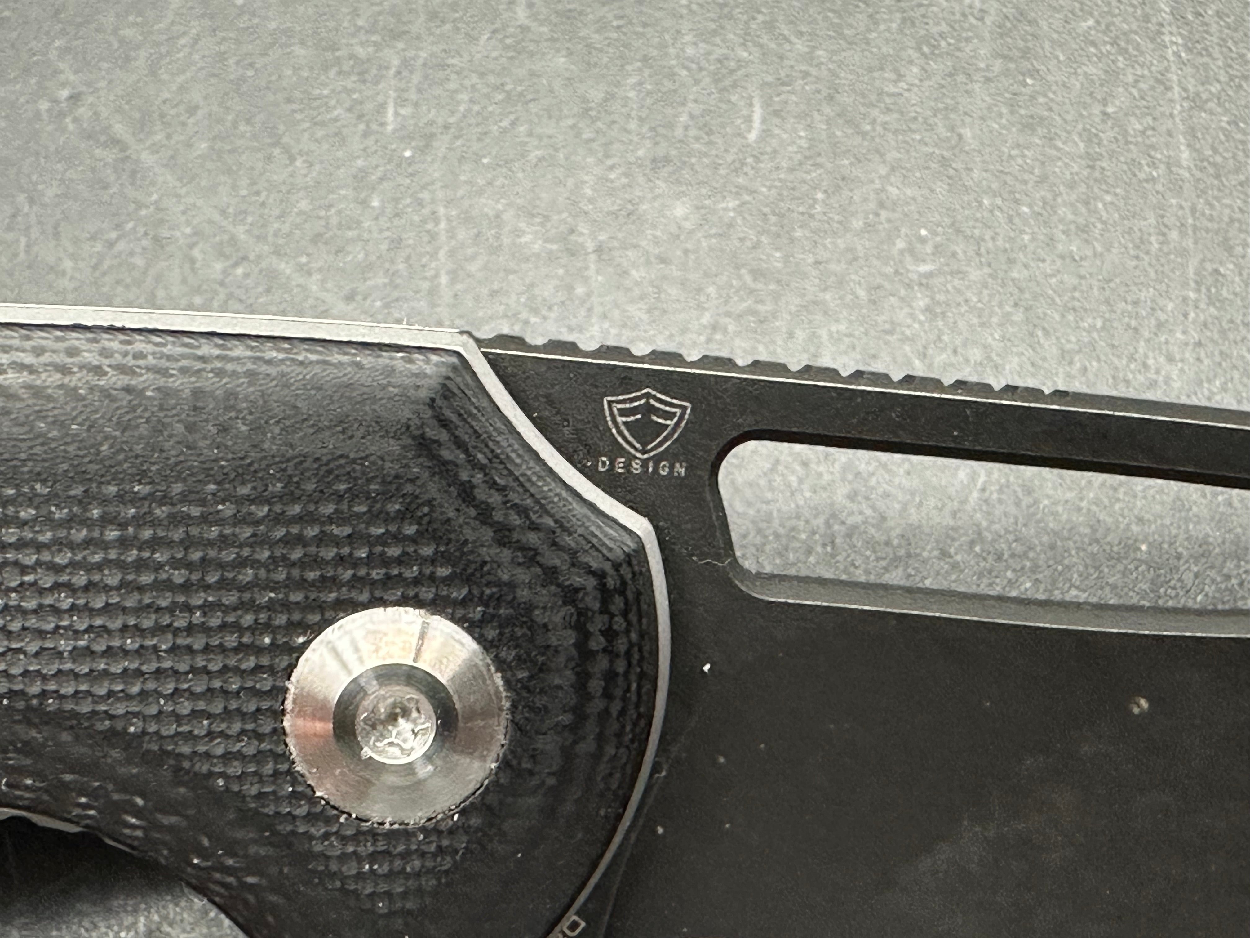 Civivi Odium Liner Lock Black G-10 (2.65" D2 Black Stonewashed)