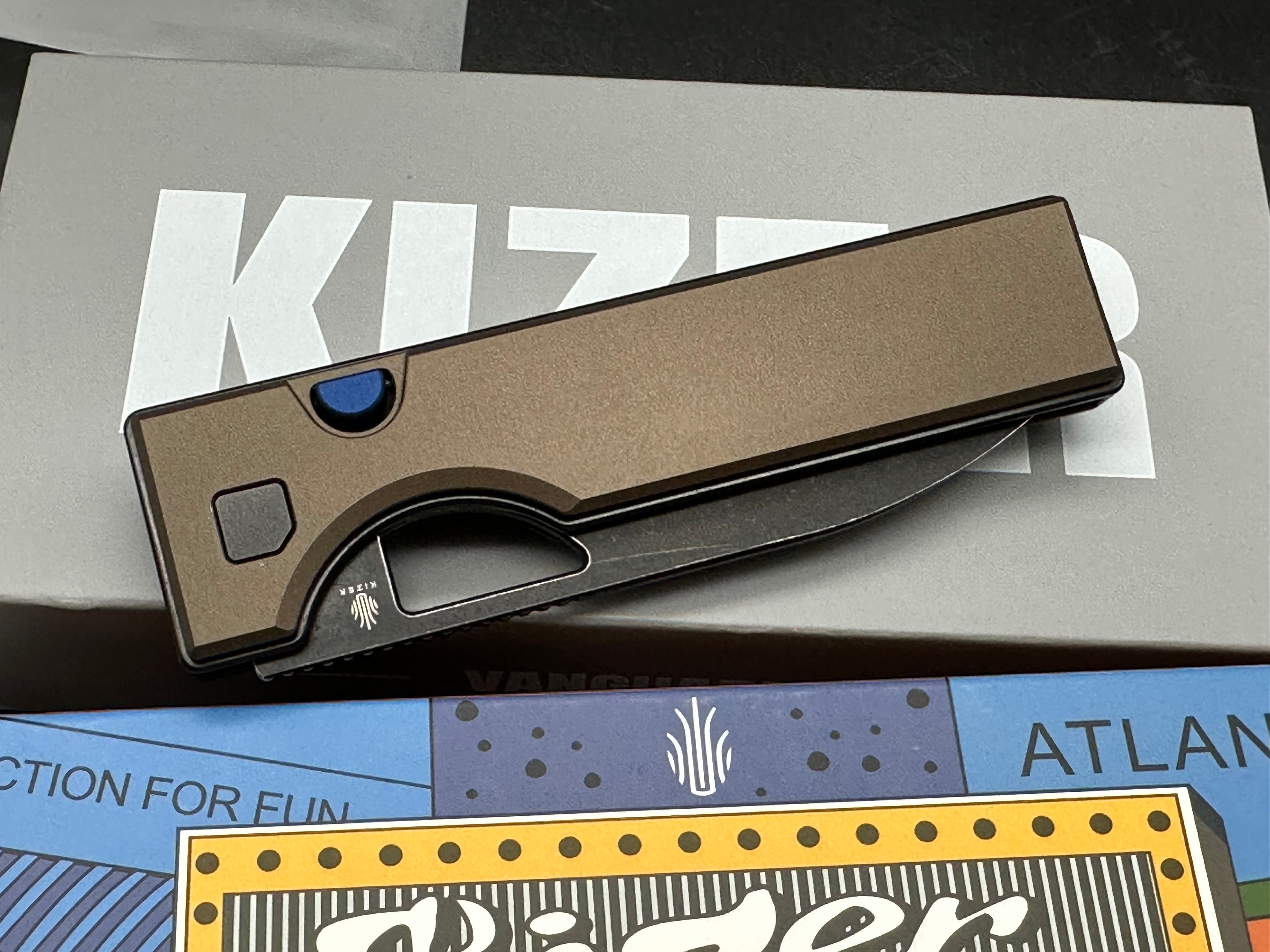 Combo deal Kizer Little Ringo plus Kizer Drop Bear Kizer Meet special edition Blade Show 2025