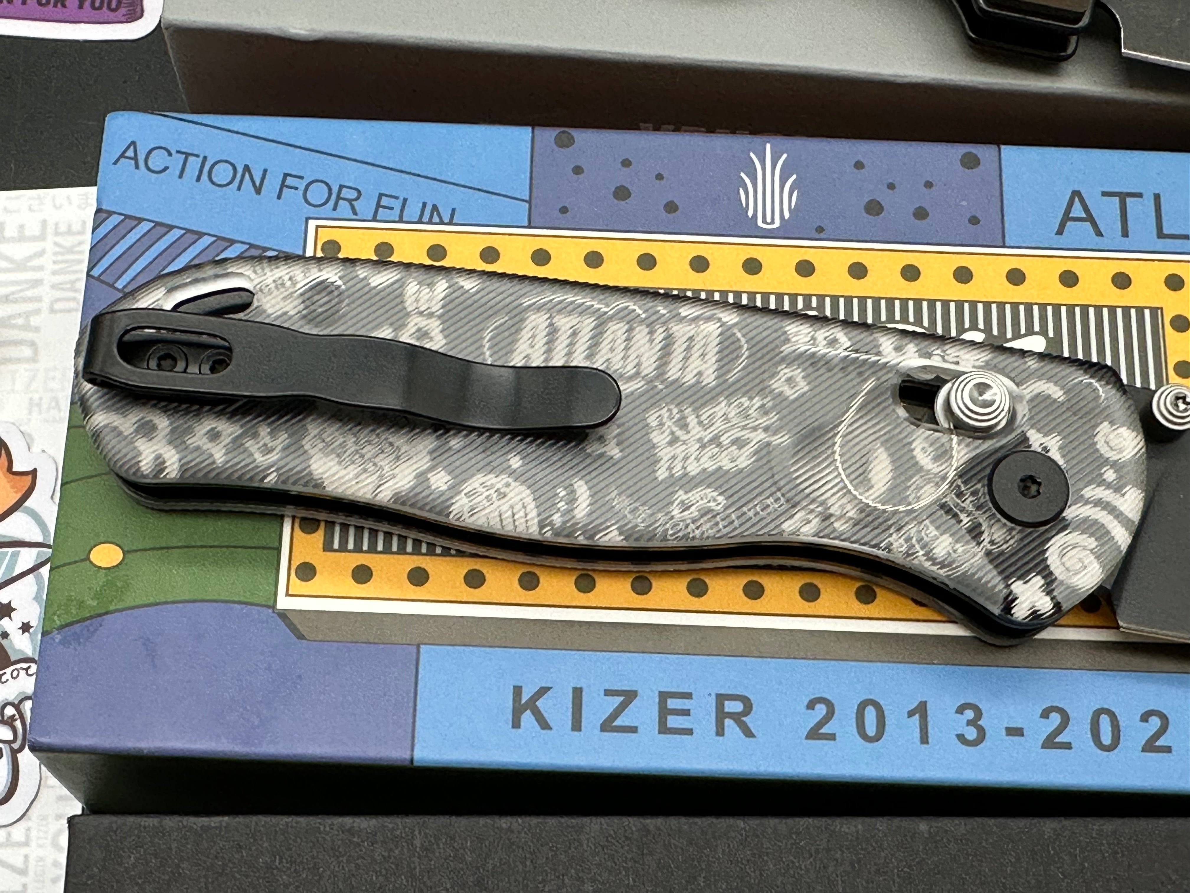 Combo deal Kizer Little Ringo plus Kizer Drop Bear Kizer Meet special edition Blade Show 2025