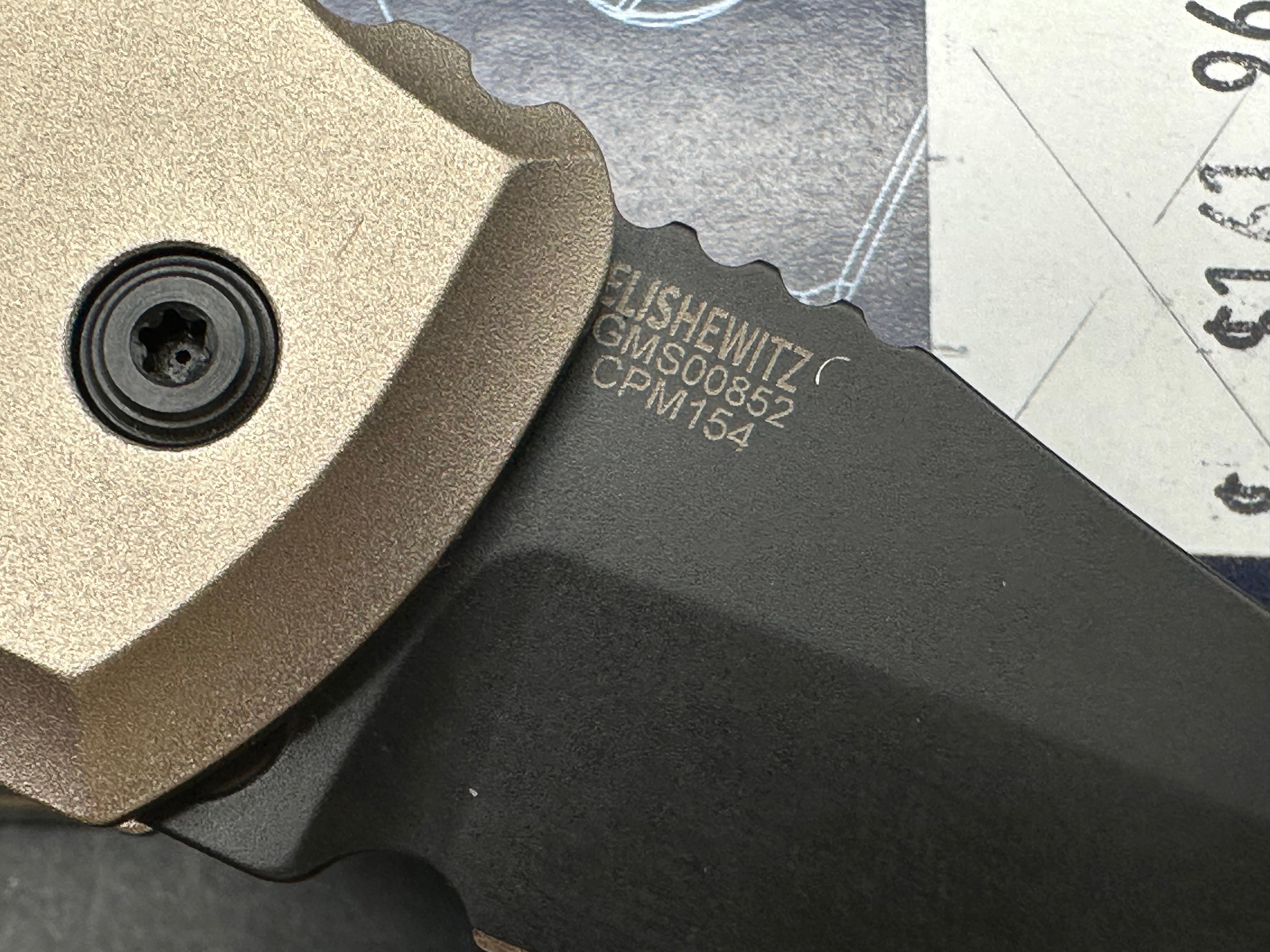 Hogue 24147 A01 FDE Black Wharncliffe CA Legal Automatic